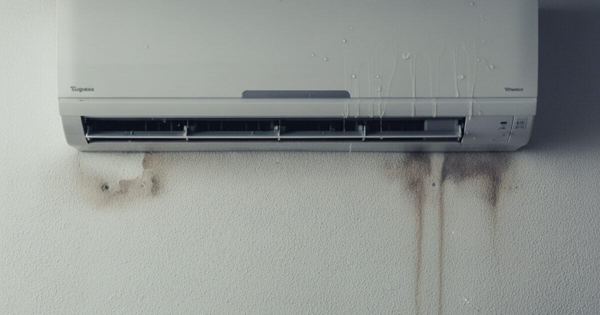 エアコンクリーニング後に水漏れする原因5選と今すぐできる対処法