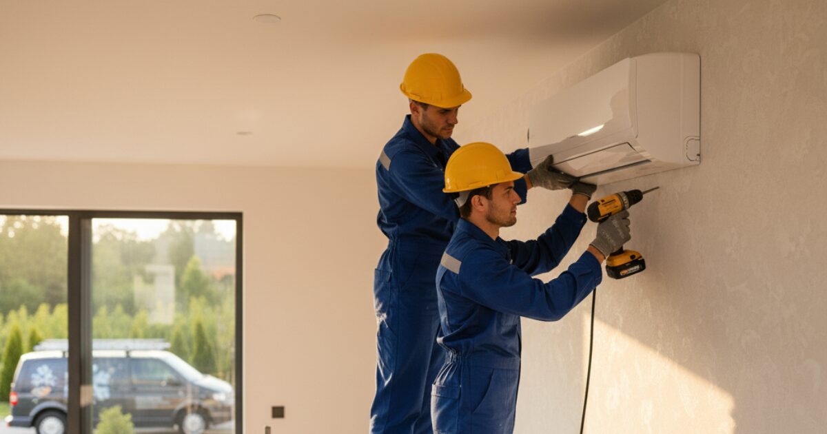 エアコン取り付けが2階、室外機が1階の場合の料金相場は？追加費用と注意点5選