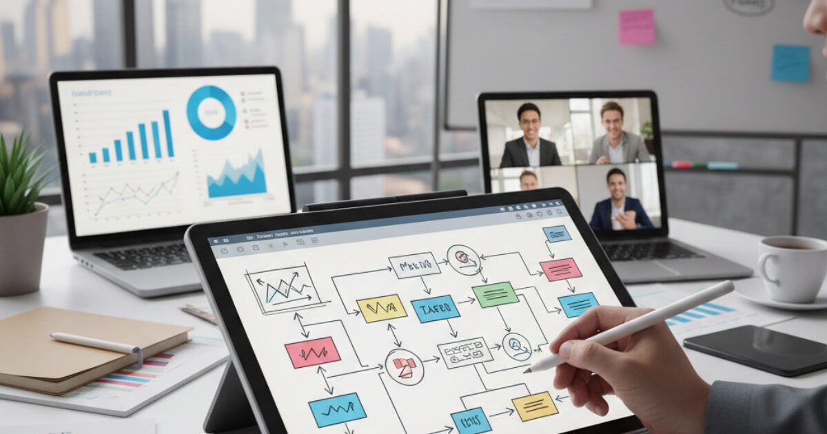 ペンタブレットのビジネス活用術5選！業務効率化と資料作成が変わる