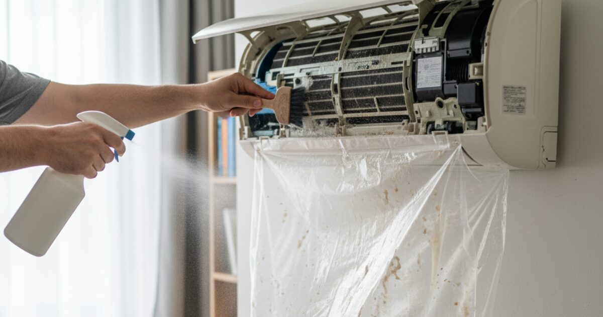 エアコンの回るところ(ファン)を掃除するには？自分でやるリスクと安全な手順を徹底解説