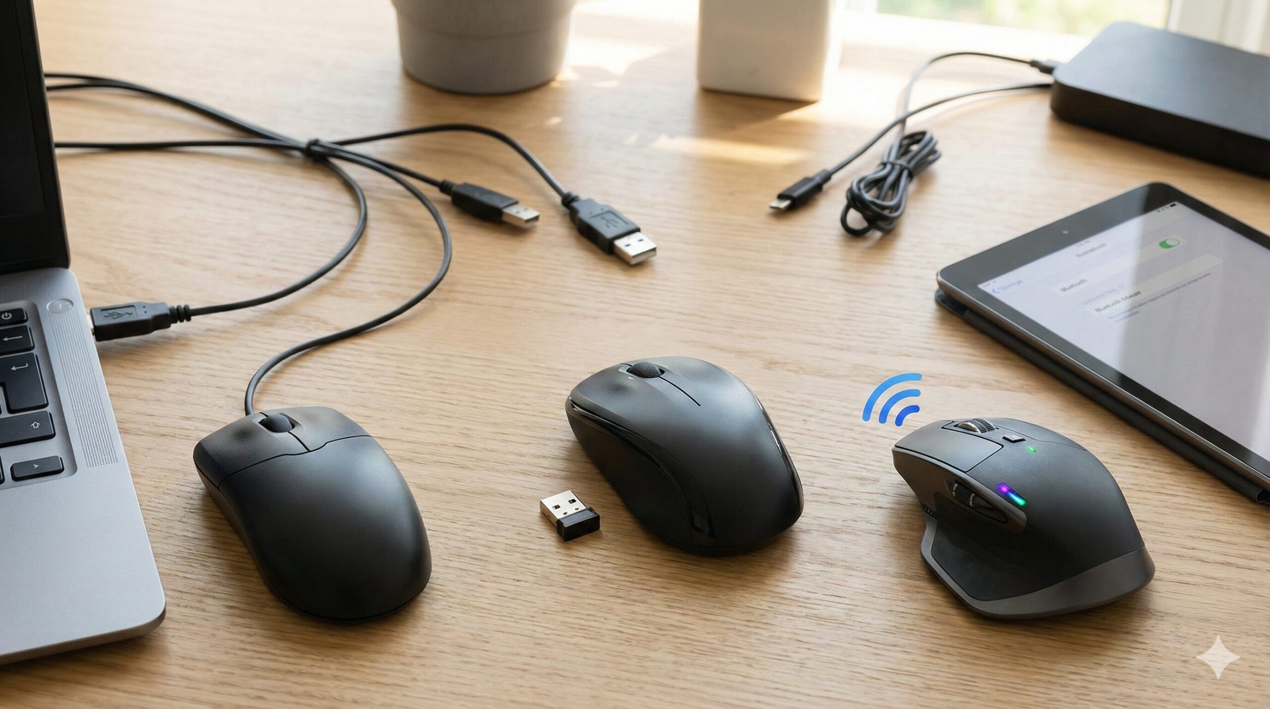 パソコンのマウス接続：3つの方法と動かない時の解決策5選