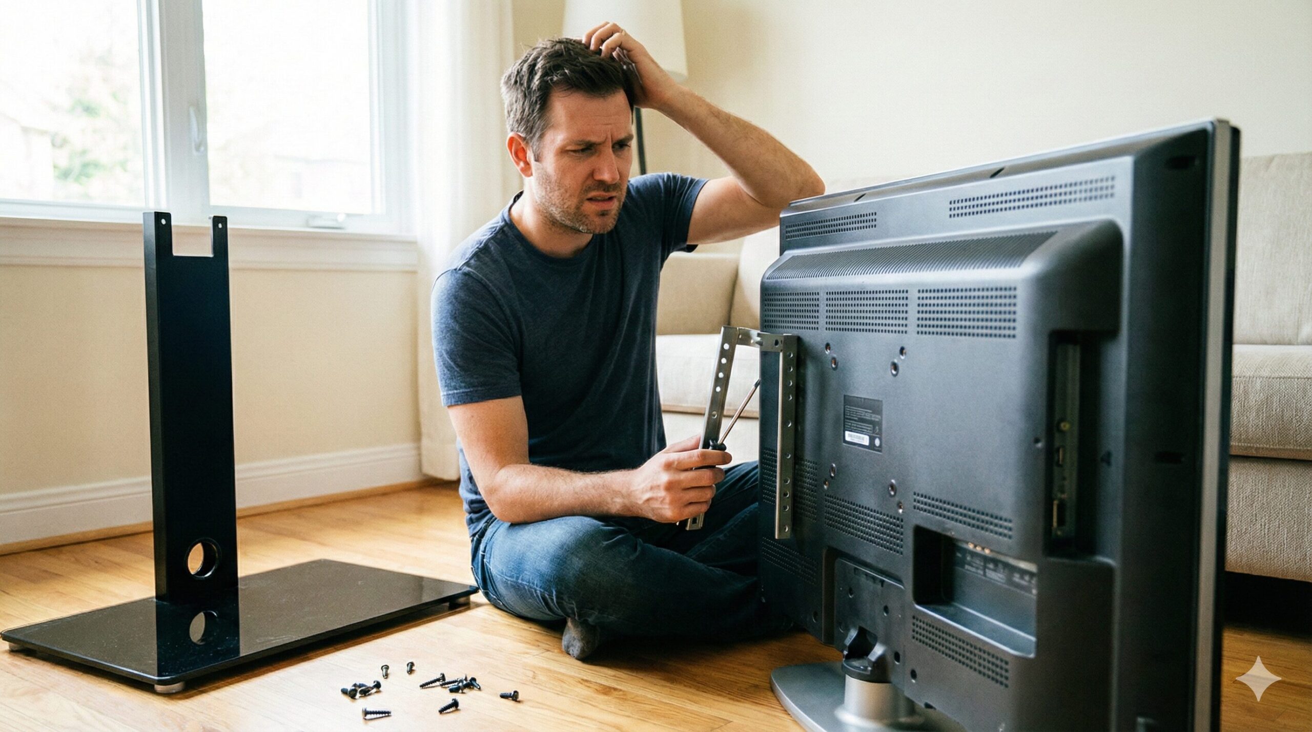 テレビスタンドが使えないテレビの特徴5選！付けれない・設置できない時の対策