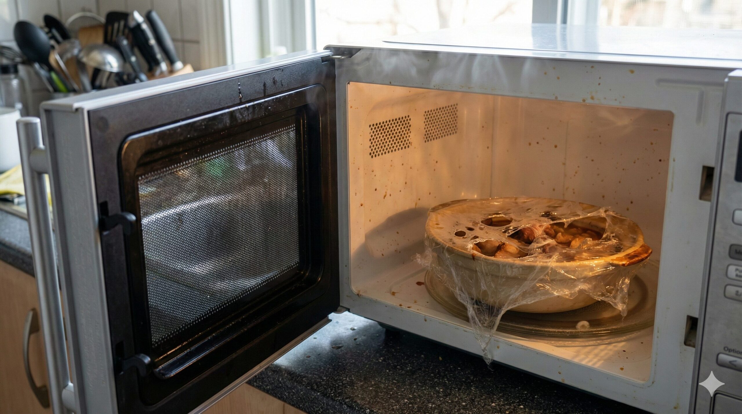 電子レンジでラップが溶ける！誤食の危険性と対処法5選