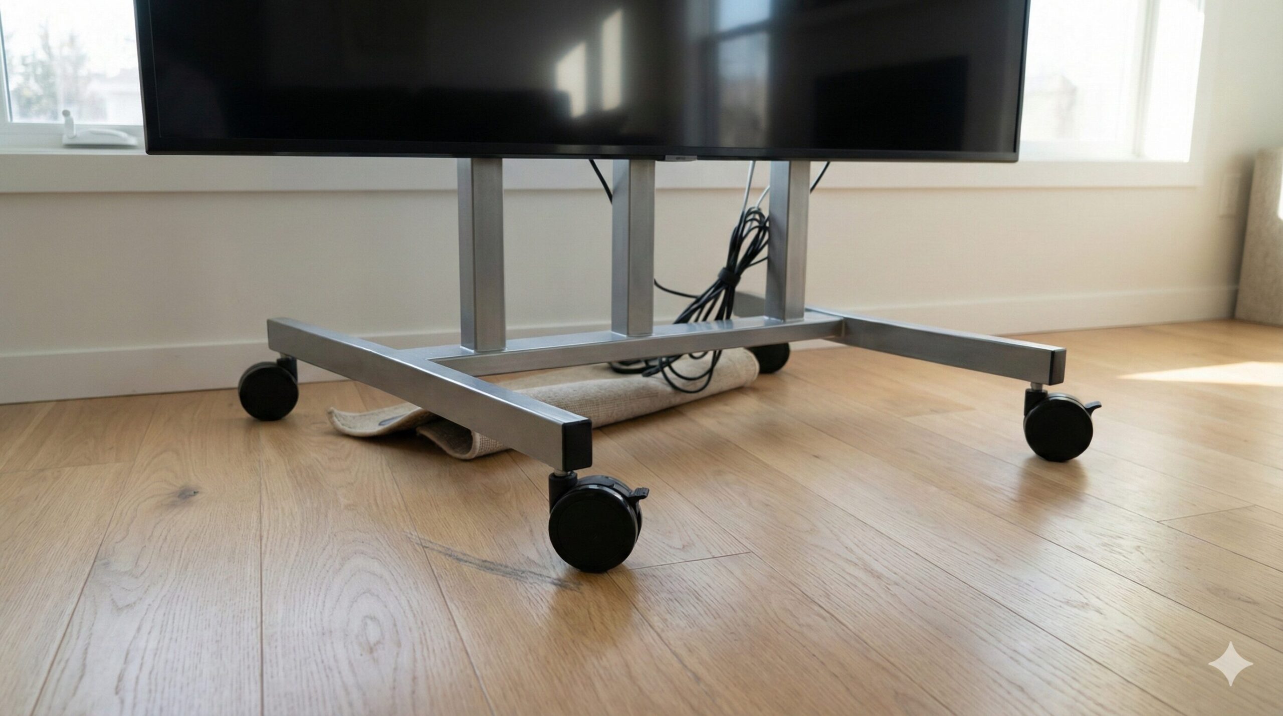 キャスター付きテレビスタンドのデメリット5選！失敗しない選び方と対策