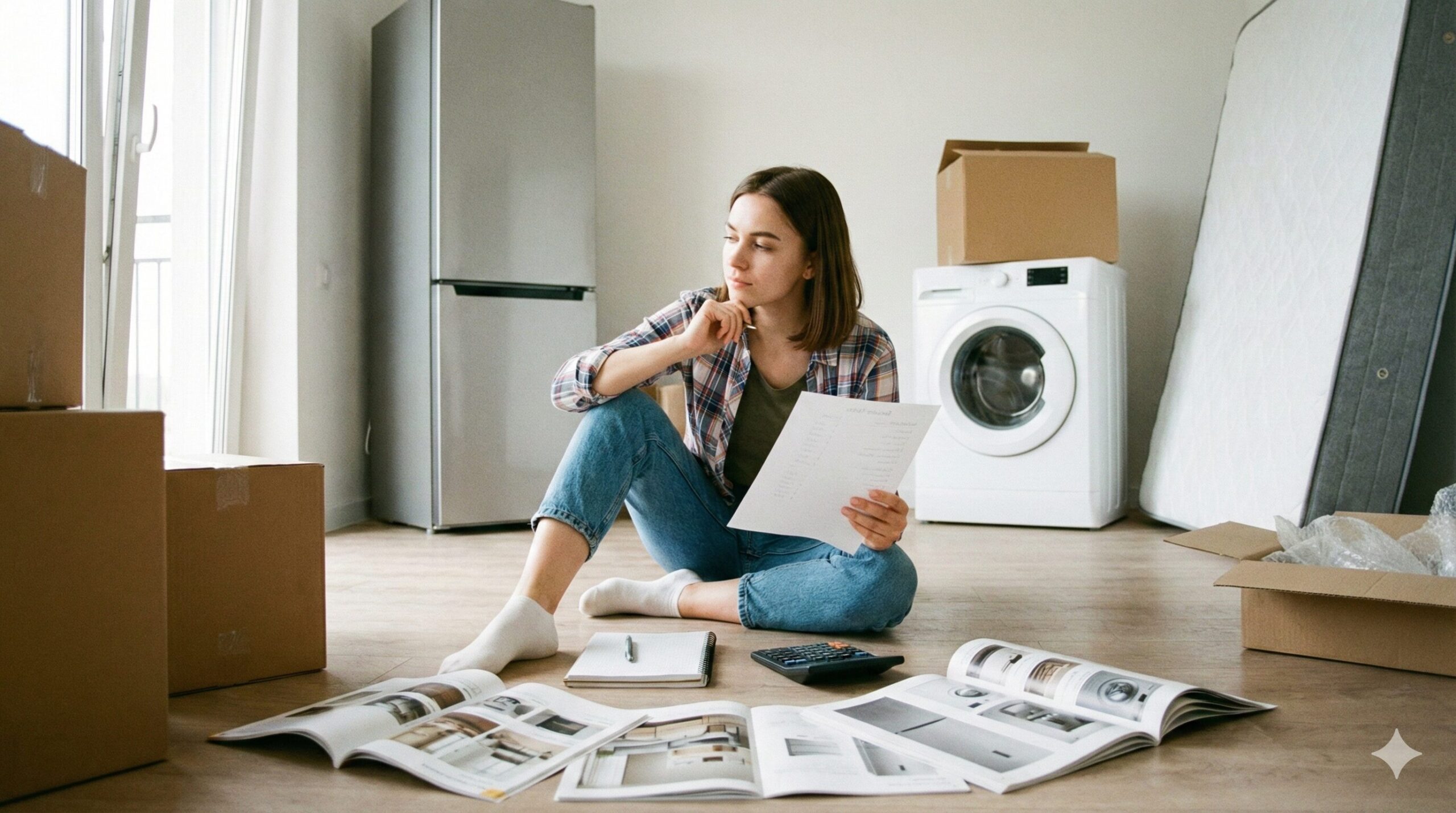 一人暮らしの家具家電一式の費用は？総額相場と安く揃える5つの秘訣