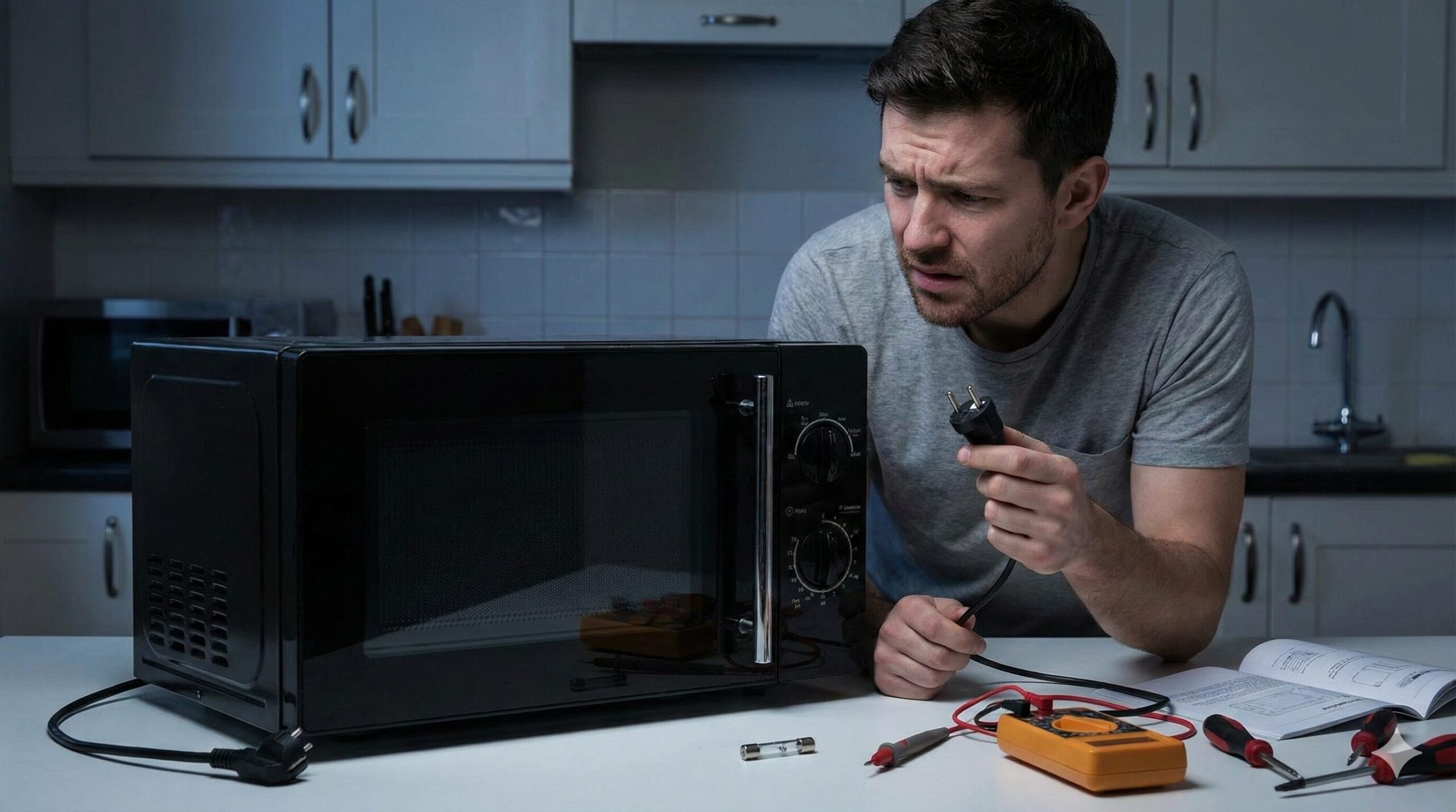 電子レンジの電源が入らない原因はヒューズ？5つの確認事項と対処法