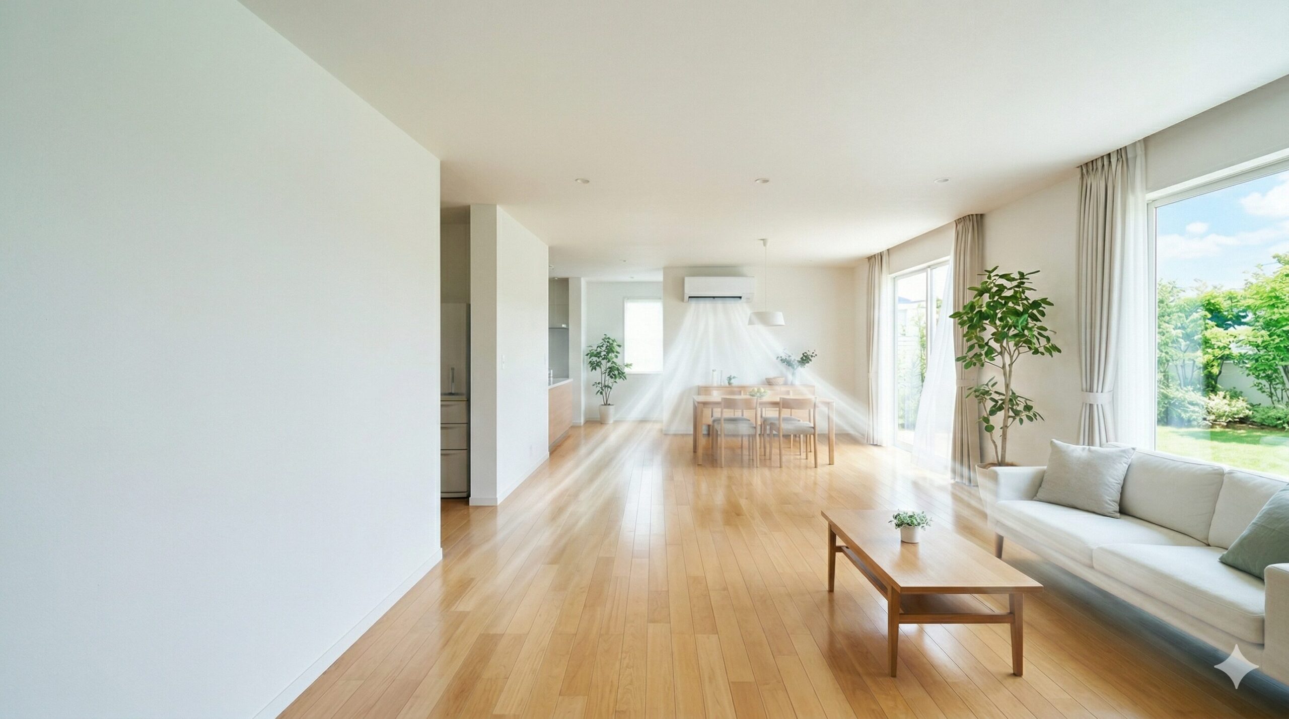 エアコンのロングとは？霧ヶ峰の風速設定と電気代への影響を解説