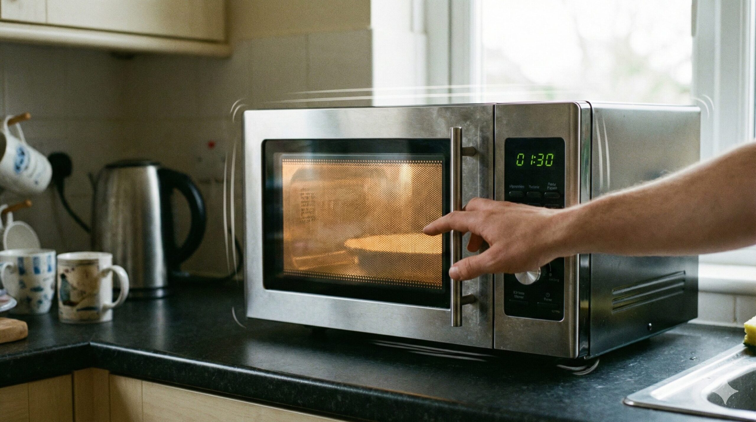 爆発の前兆？電子レンジからブオーンと異音がする原因と5つの解決策