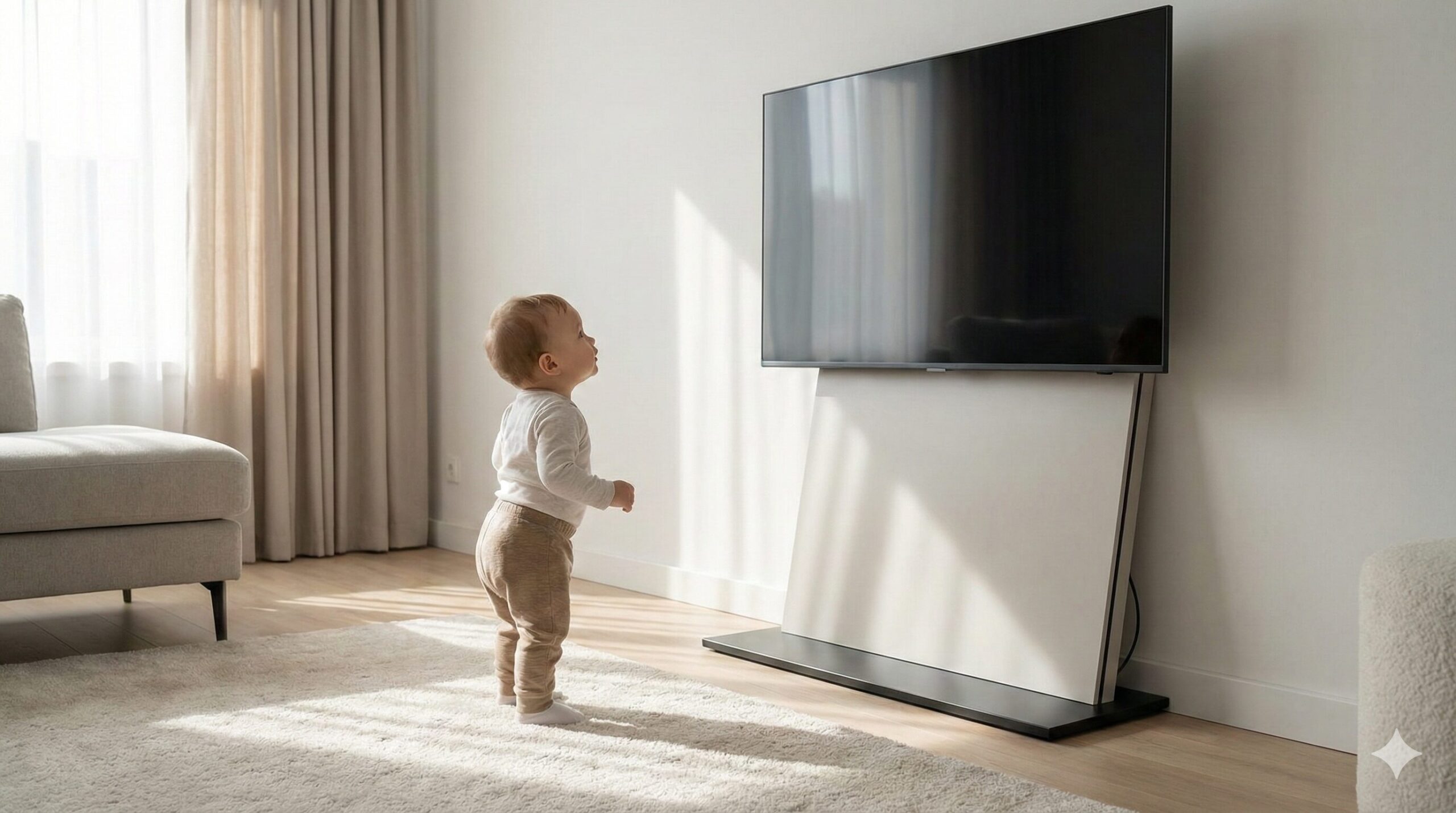 テレビスタンドは幼児や赤ちゃんに危険？後悔しない選び方と5つの安全対策