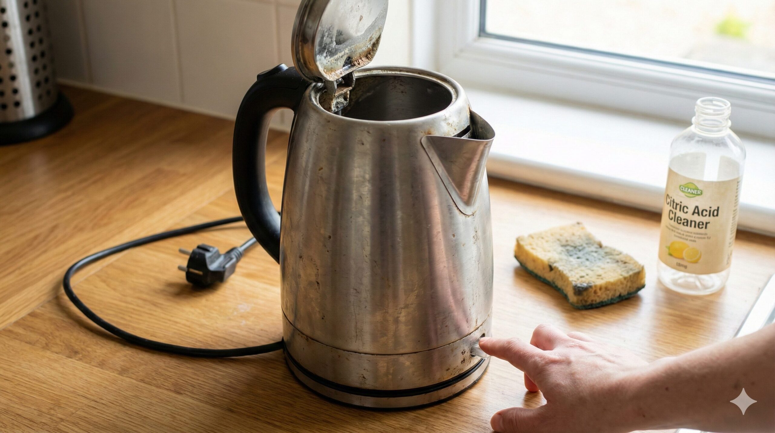 電気ケトルの寿命は10年以上？スイッチが入らない・クエン酸でも汚れが落ちない時は故障の前兆？