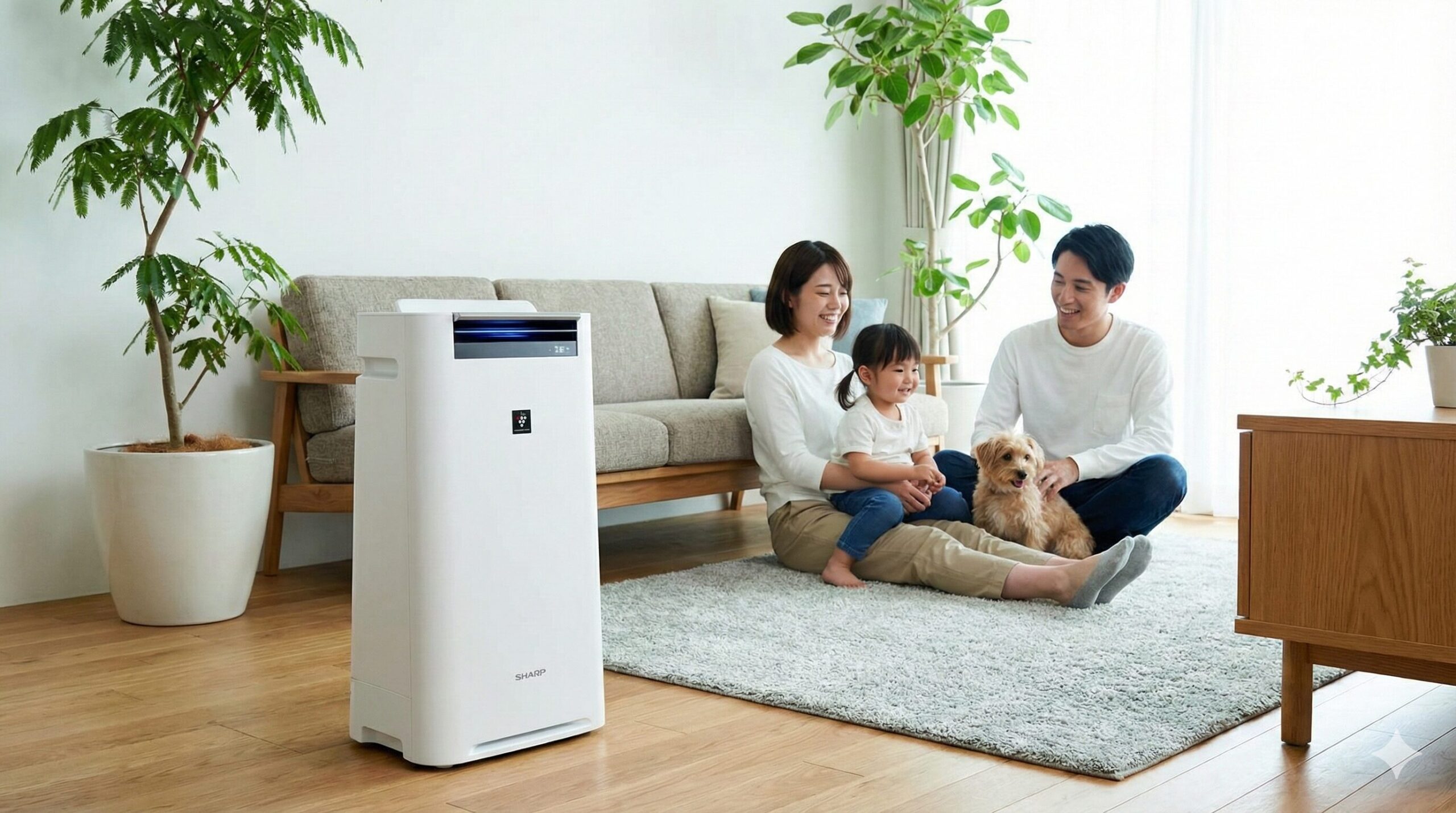 シャープの空気清浄機をレビュー！口コミ・評判をもとに徹底調査
