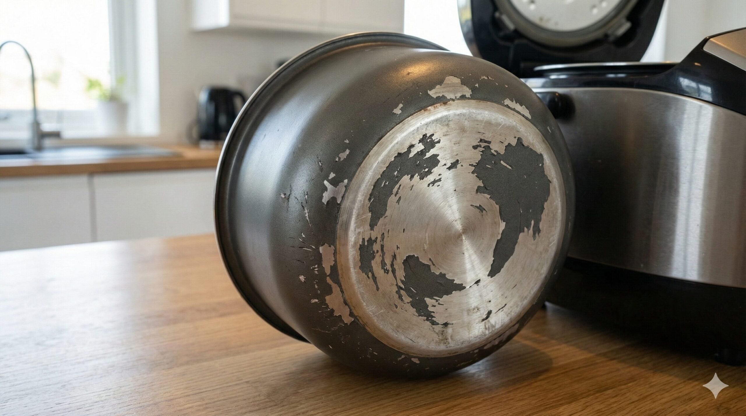 パナソニックの炊飯器の内釜の剥がれは保証対象？交換費用と寿命の判断基準