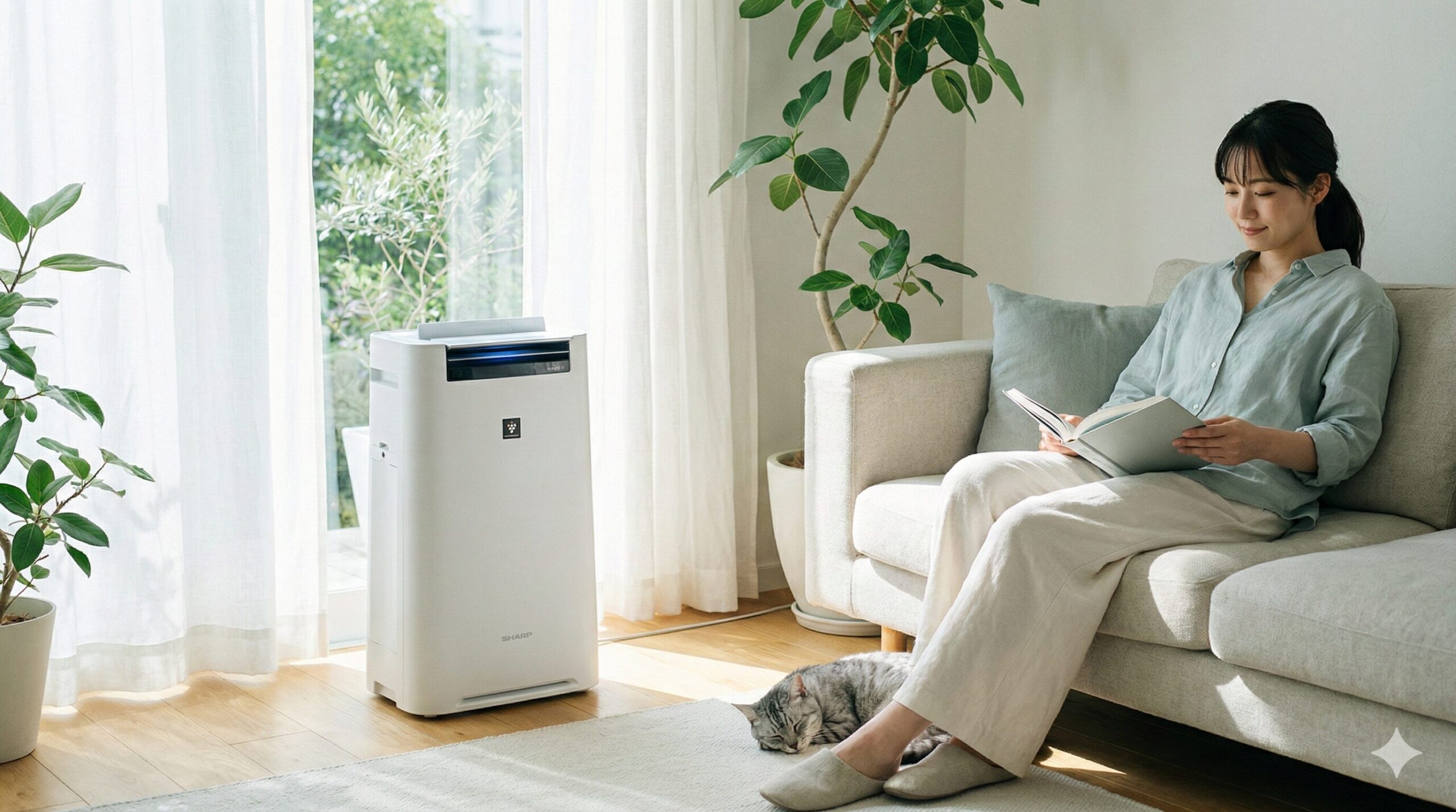 シャープの空気清浄機は意味ない？喉の痛みや寒い・虫発生の真実と対策5選