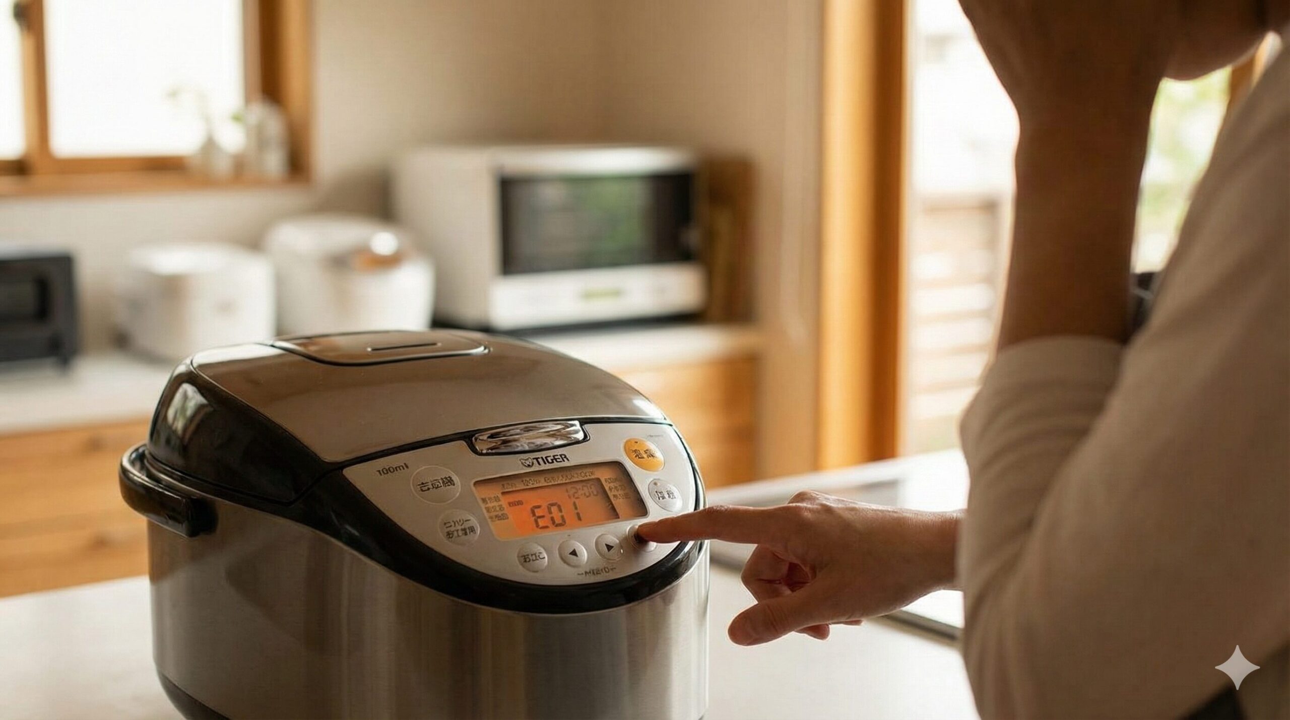タイガーの炊飯器で予約ができない！ピピピ音の原因と6つの解決策