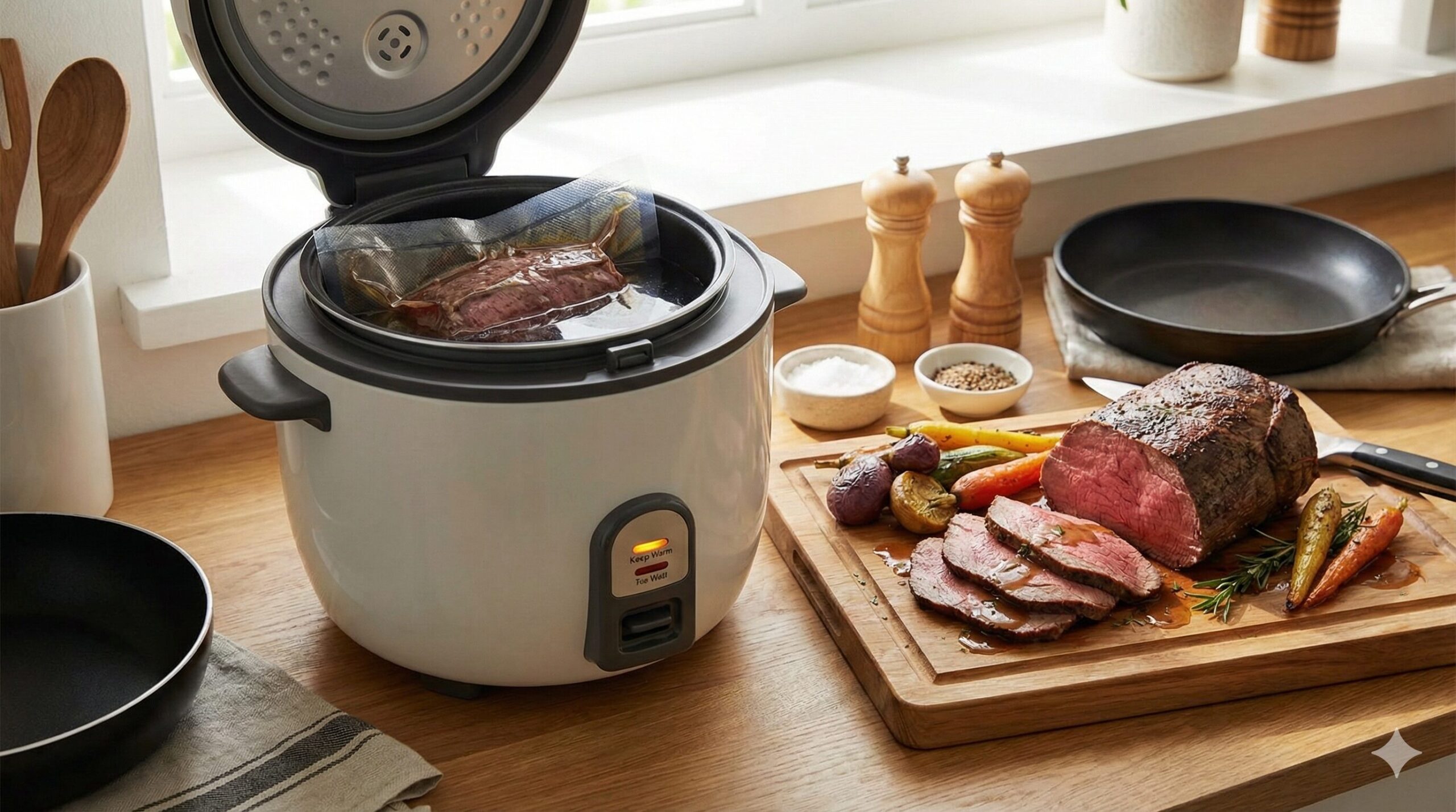 炊飯器の保温温度を活用してローストビーフを作る方法！放置で完成する失敗しない5つの手順