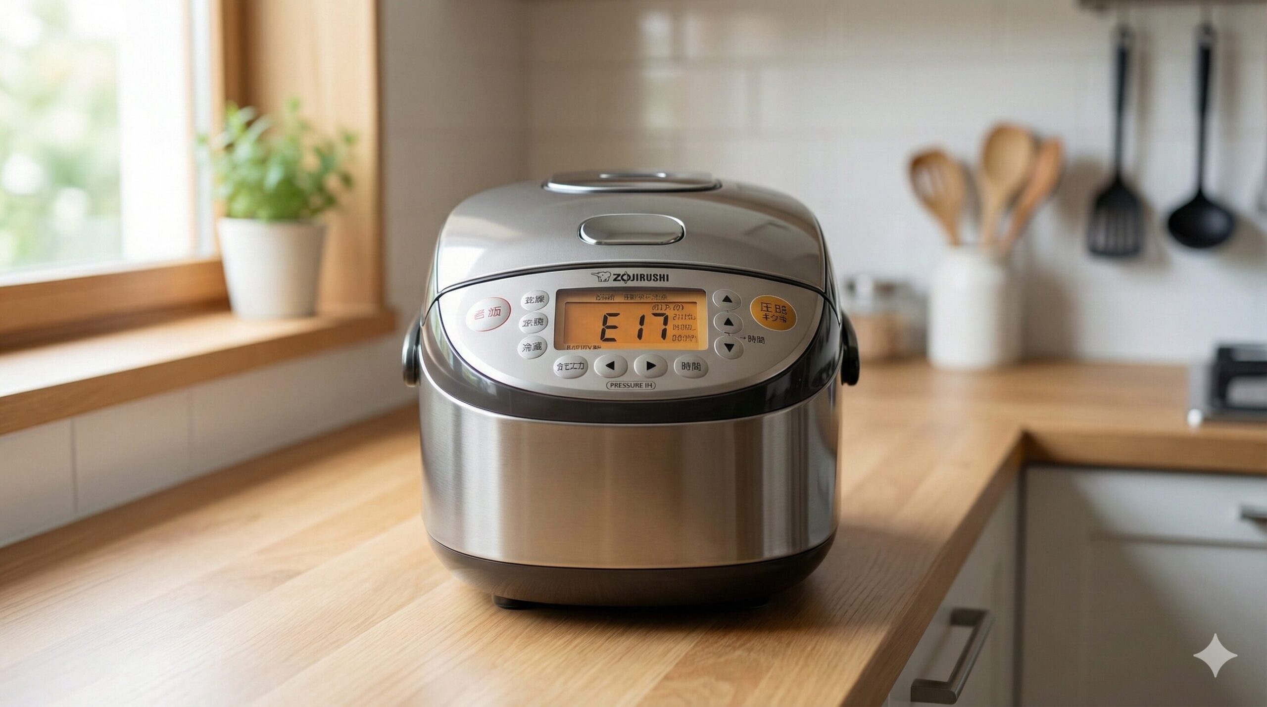 象印の炊飯器の点滅が消えない原因と直し方！E17等の対処法も解説