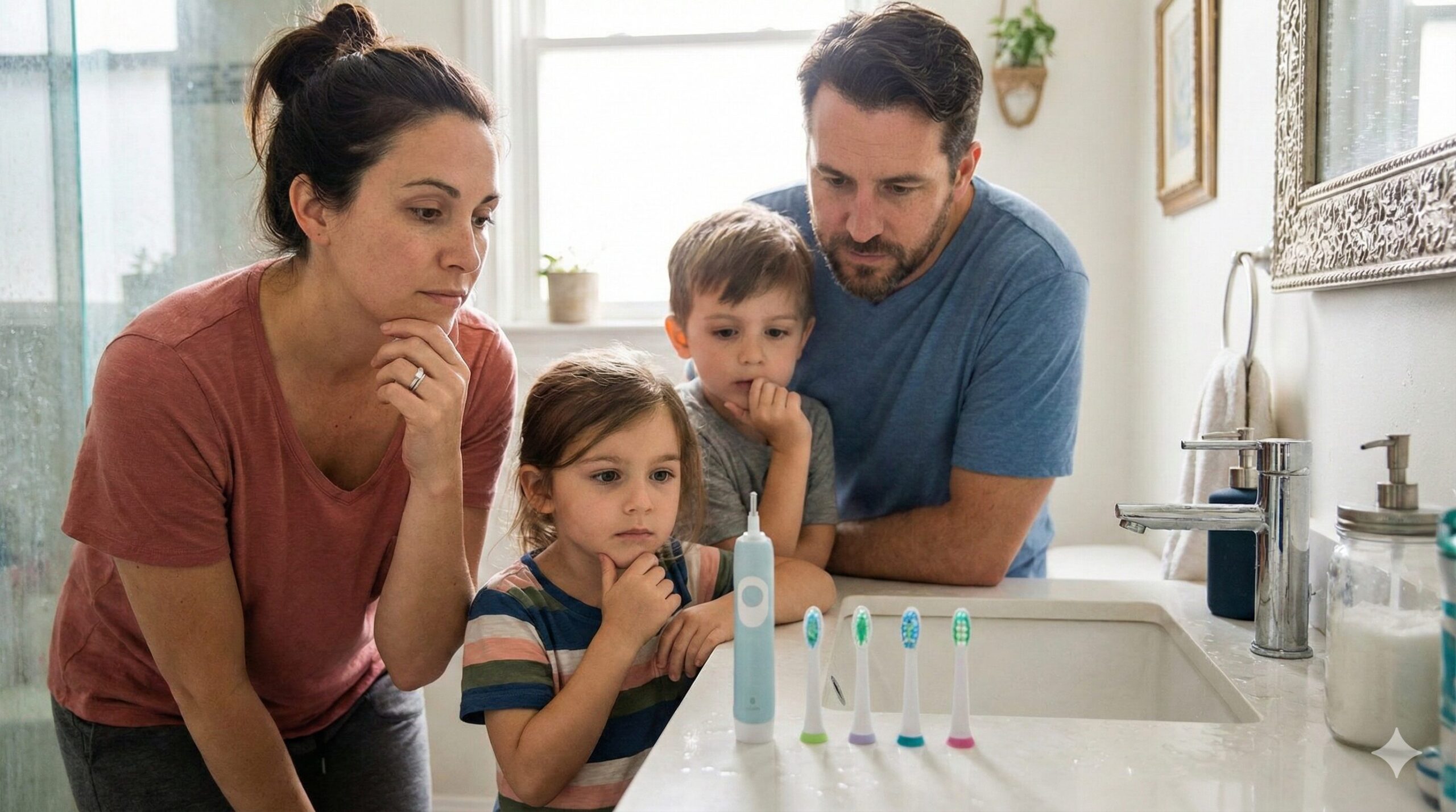 電動歯ブラシは家族で共有・使い回しOK？本体を分けるべき理由とコスパ最強の解決策