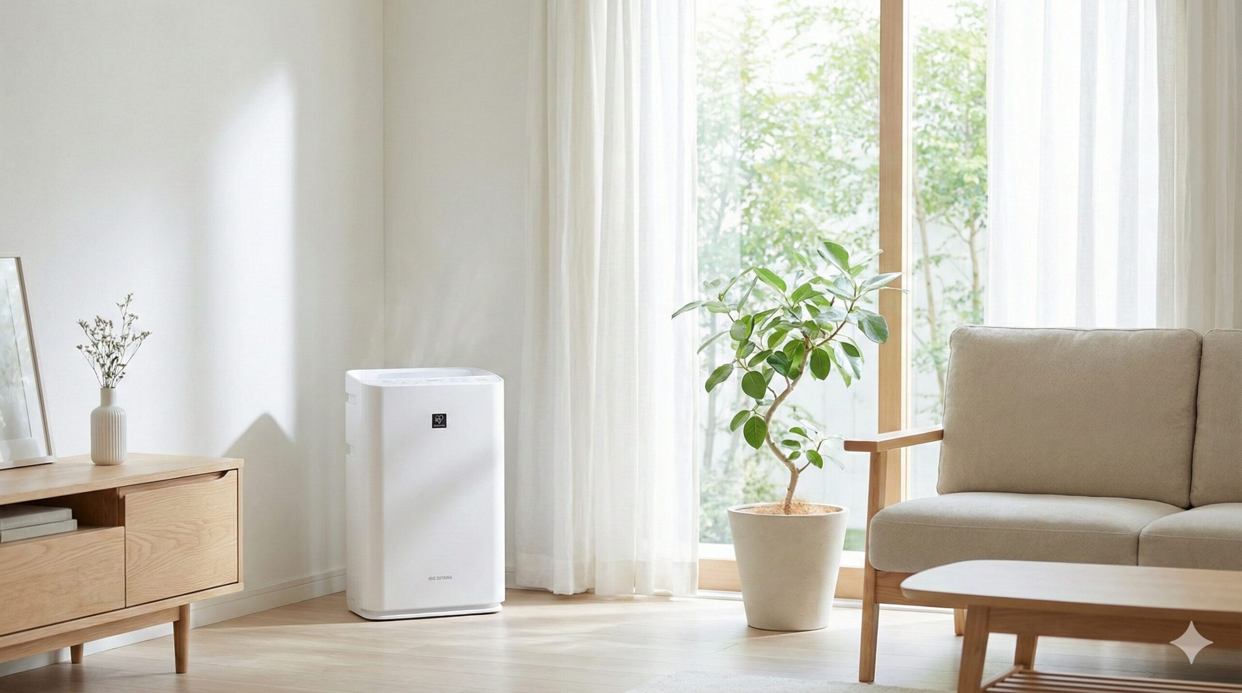 アイリスオーヤマの空気清浄機は壊れやすい？うるさい？評判の真実を暴露