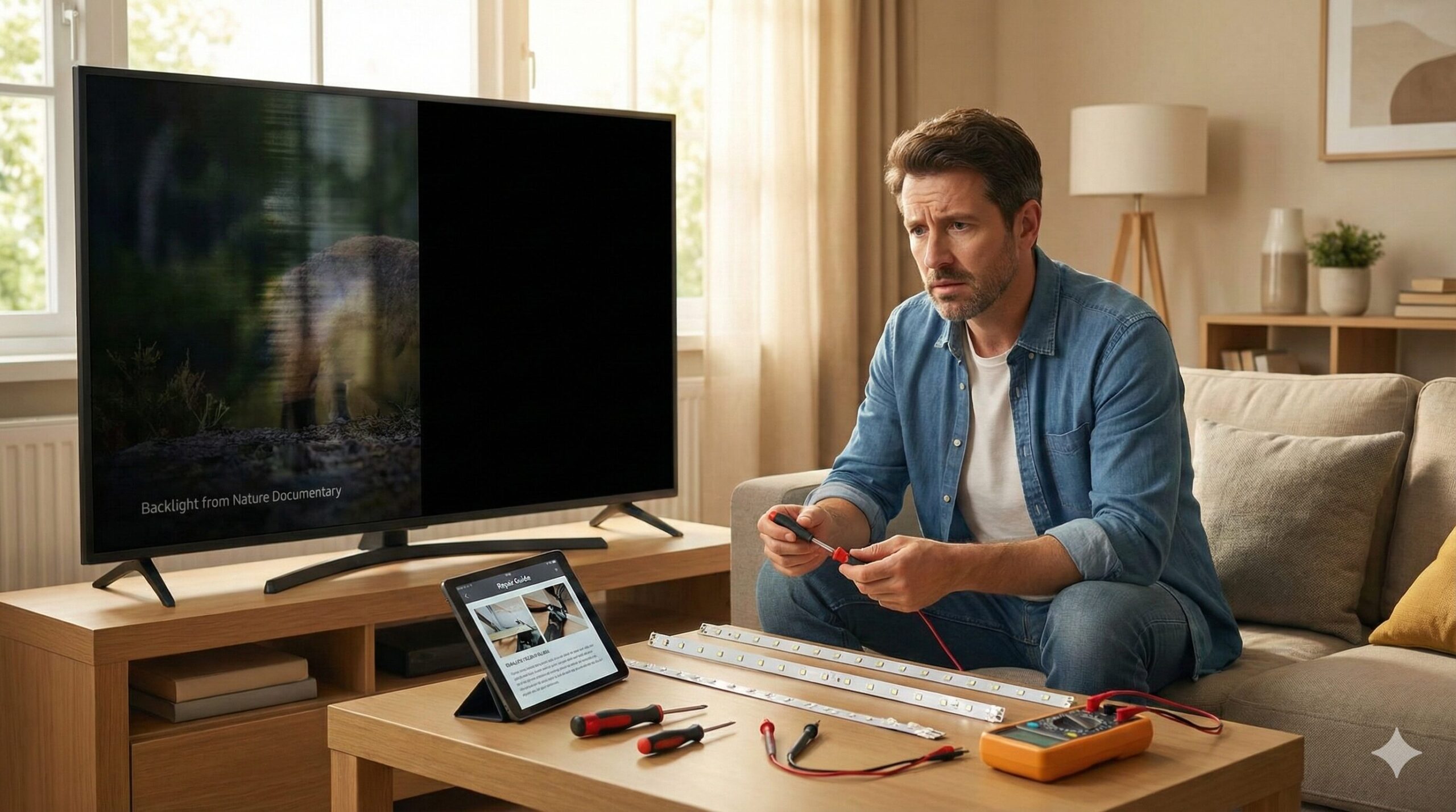 液晶テレビのバックライトの交換・修理費用はいくら？値段相場と寿命