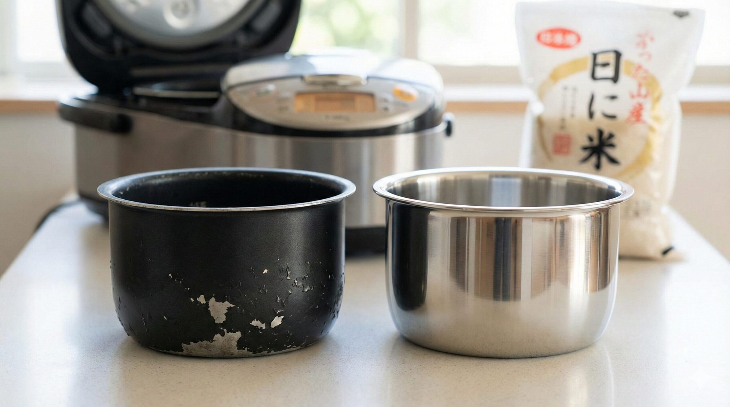 炊飯器の釜の剥がれは危険？内釜だけ買いたい！買い替えと本体購入のコスパを徹底比較