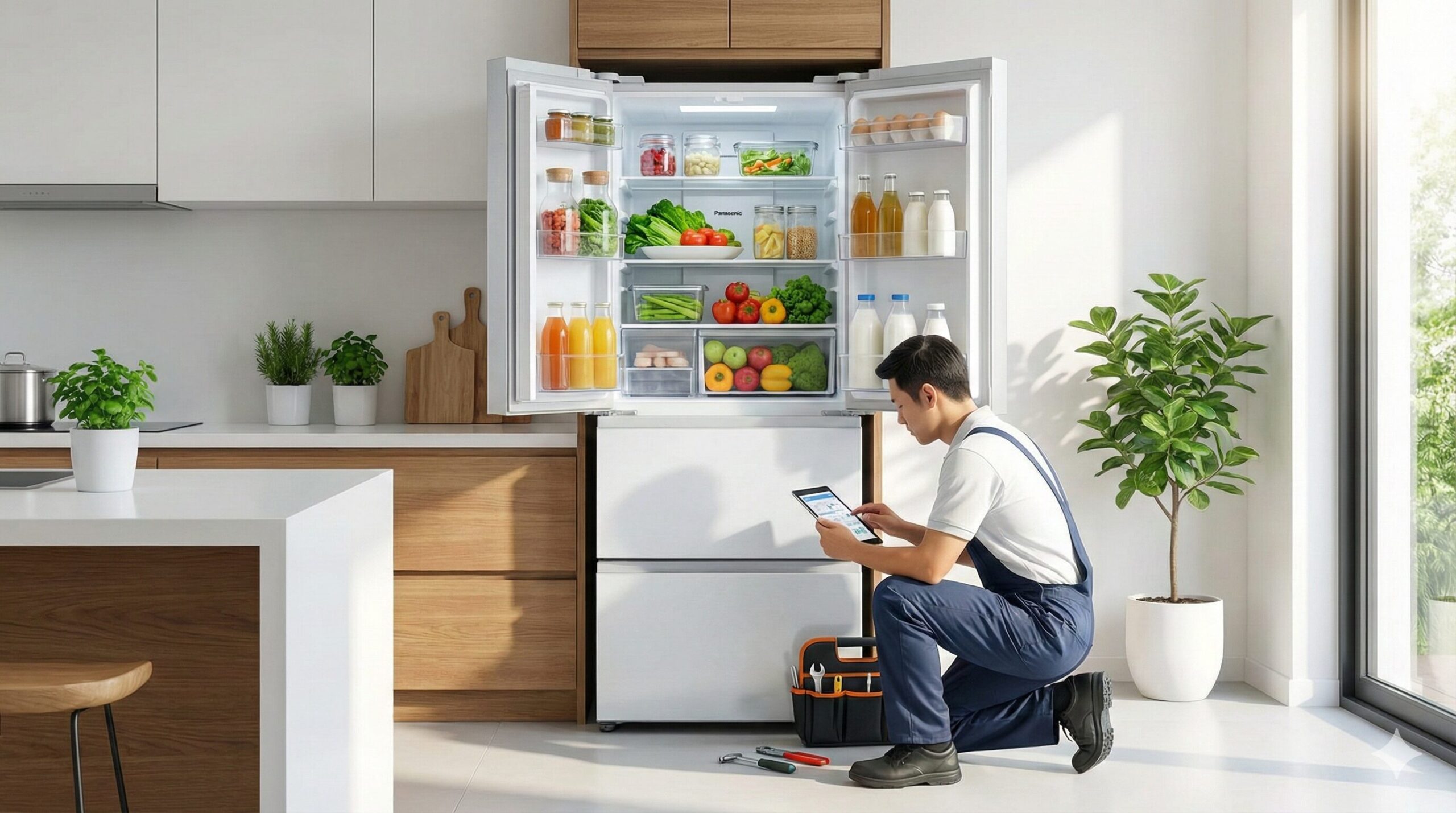 パナソニックの冷蔵庫の修理費用は？買い替えの判断基準も解説