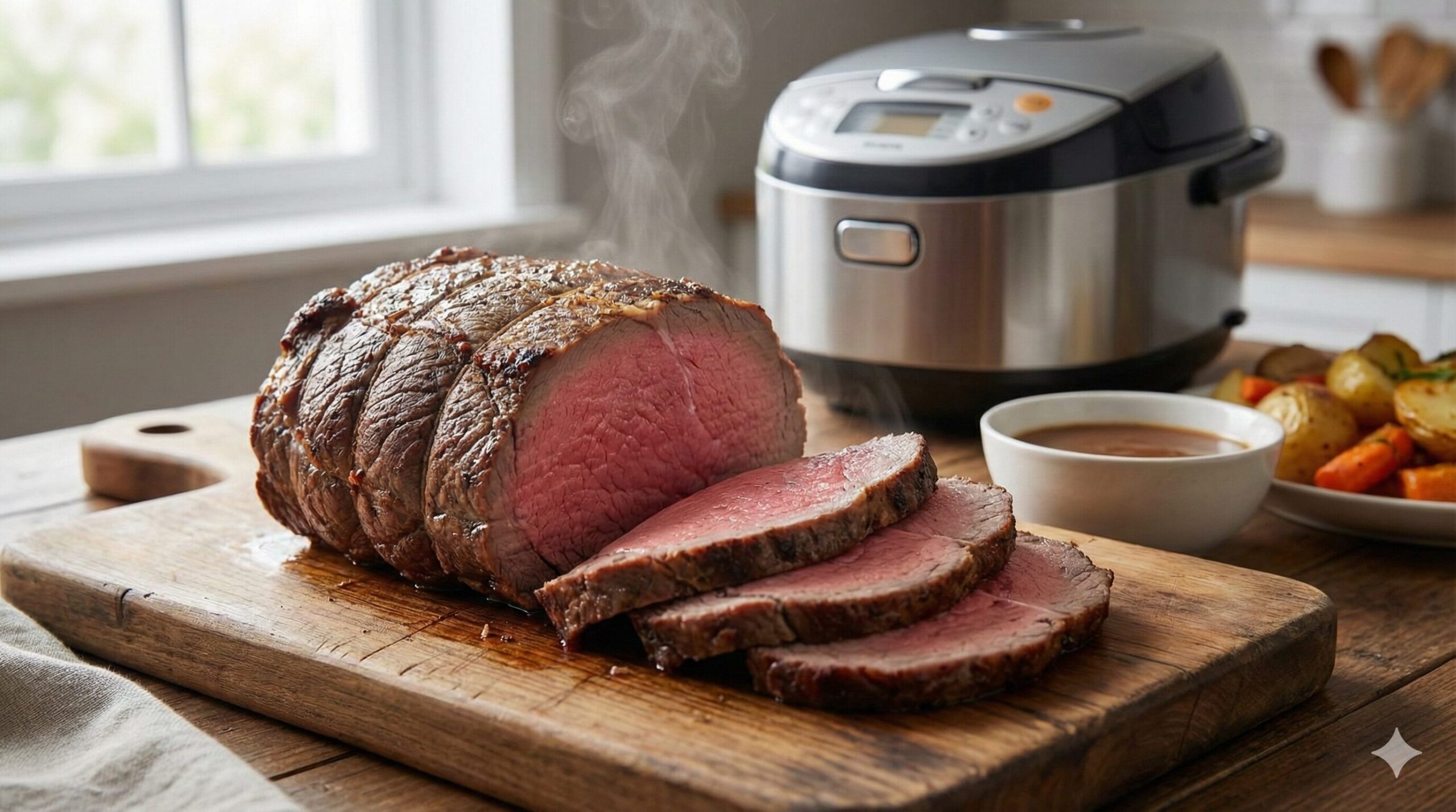 炊飯器でローストビーフ作り：保温時間は？60度放置で失敗なし【神レシピ】