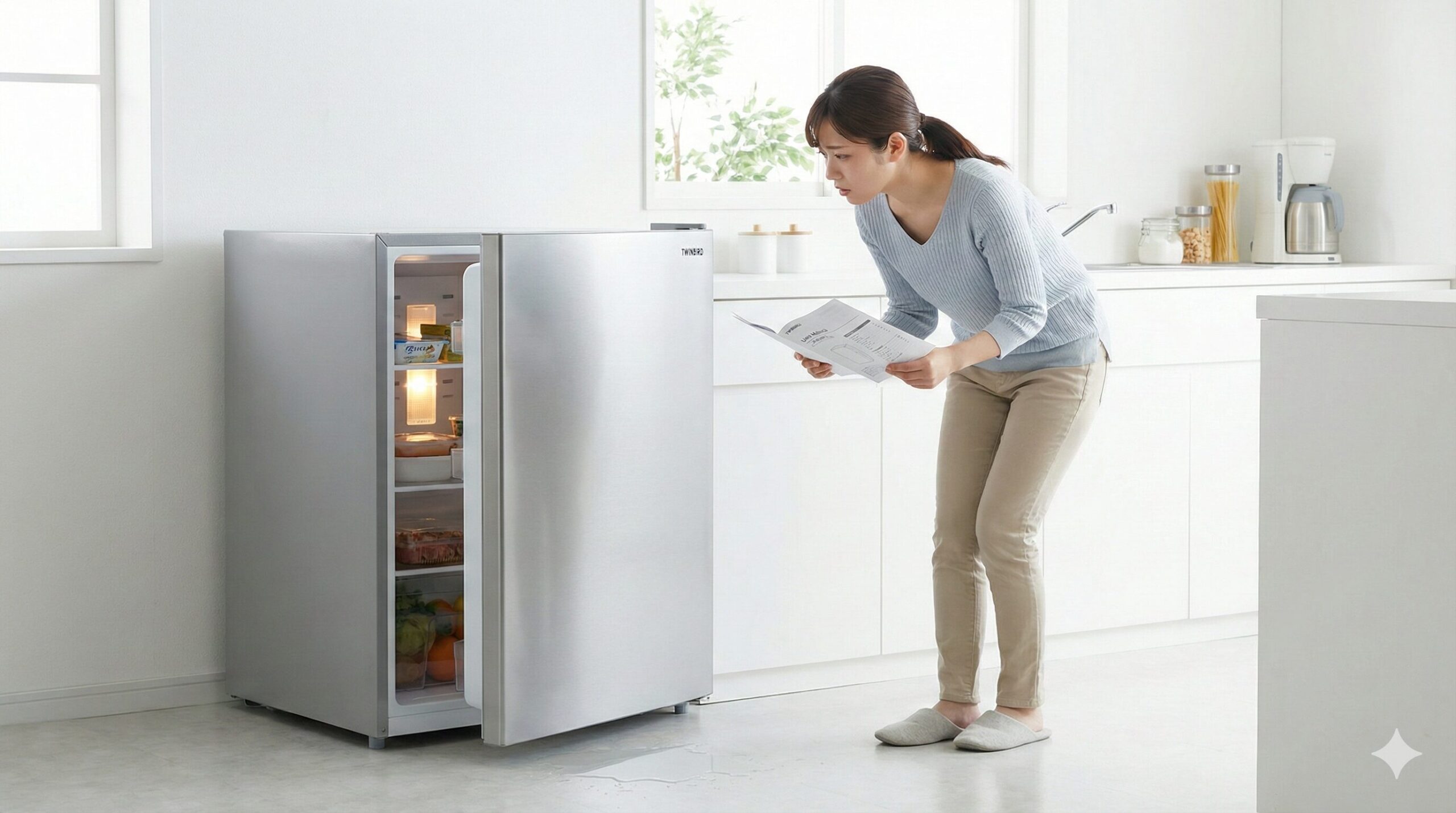 ツインバードの冷蔵庫が故障！冷えない・点滅する原因5選と買い替えの判断基準