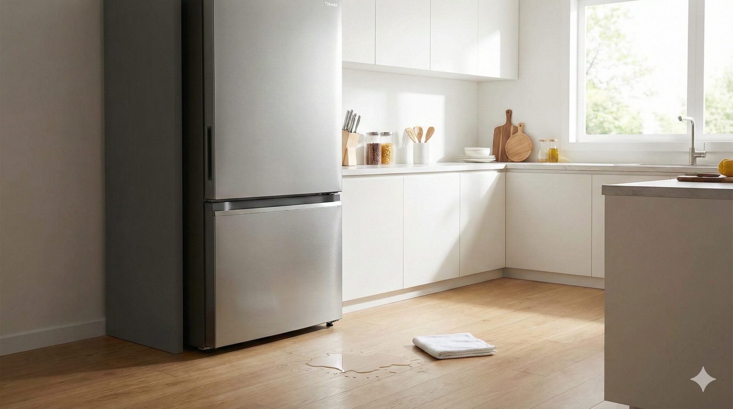 東芝の冷蔵庫の水漏れは買い替えサイン？床が腐る前に知るべき修理代と寿命