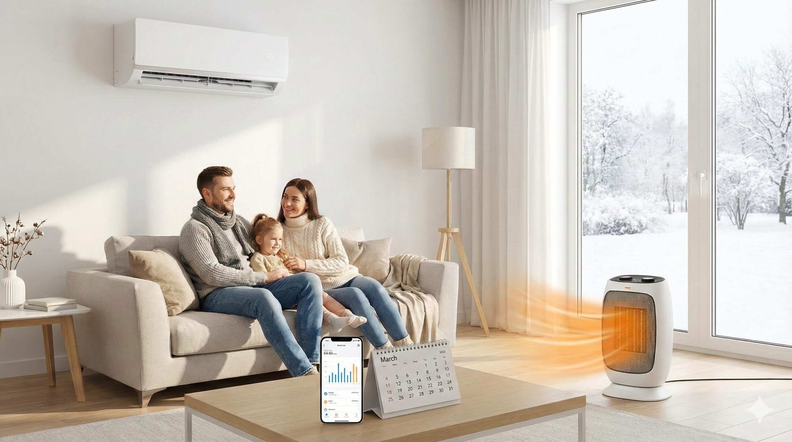 家電の暖房代を節約する5つの裏技！電力会社の見直しで根本解決