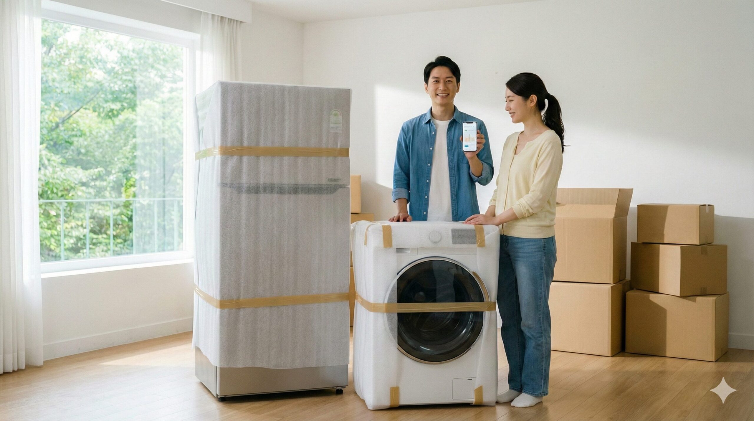 家電のみの引越しを最安で！大型家電の運搬費用と5つの節約術