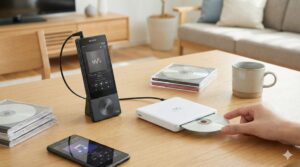 パソコンなしでCDからウォークマンに音楽を入れる3つの方法とおすすめ機器