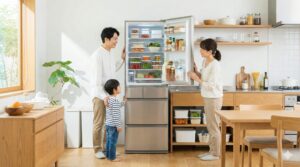 無印の冷蔵庫は4人家族で足りる？355Lを選ぶ5つの理由と収納術