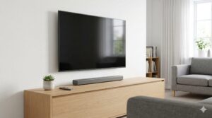 テレビ台からテレビがはみ出る時の対策!サウンドバーがはみ出る場合の解決策まで解説