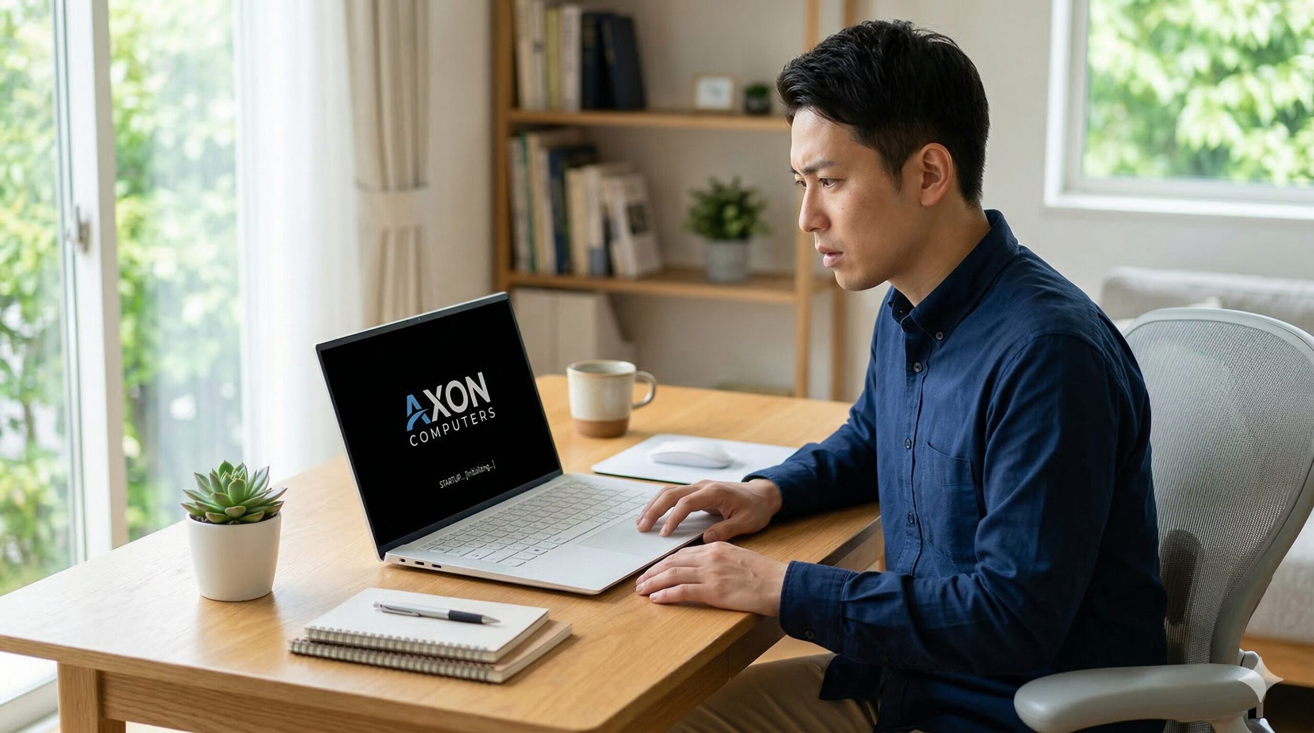 パソコンが起動しない！メーカーロゴで止まる原因と対処法