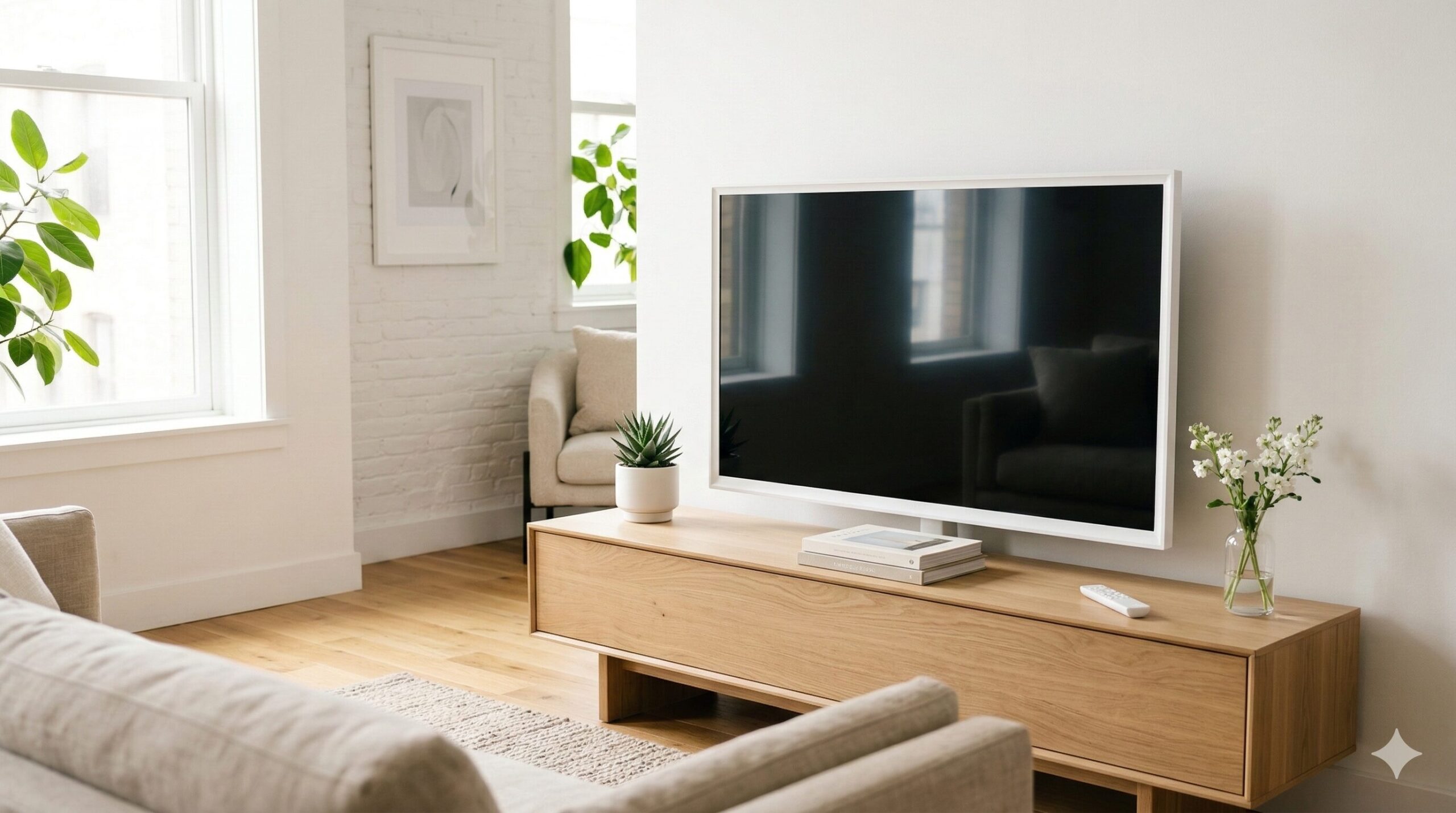 テレビを白枠にしたい！色を変える3つの方法と失敗しない秘訣