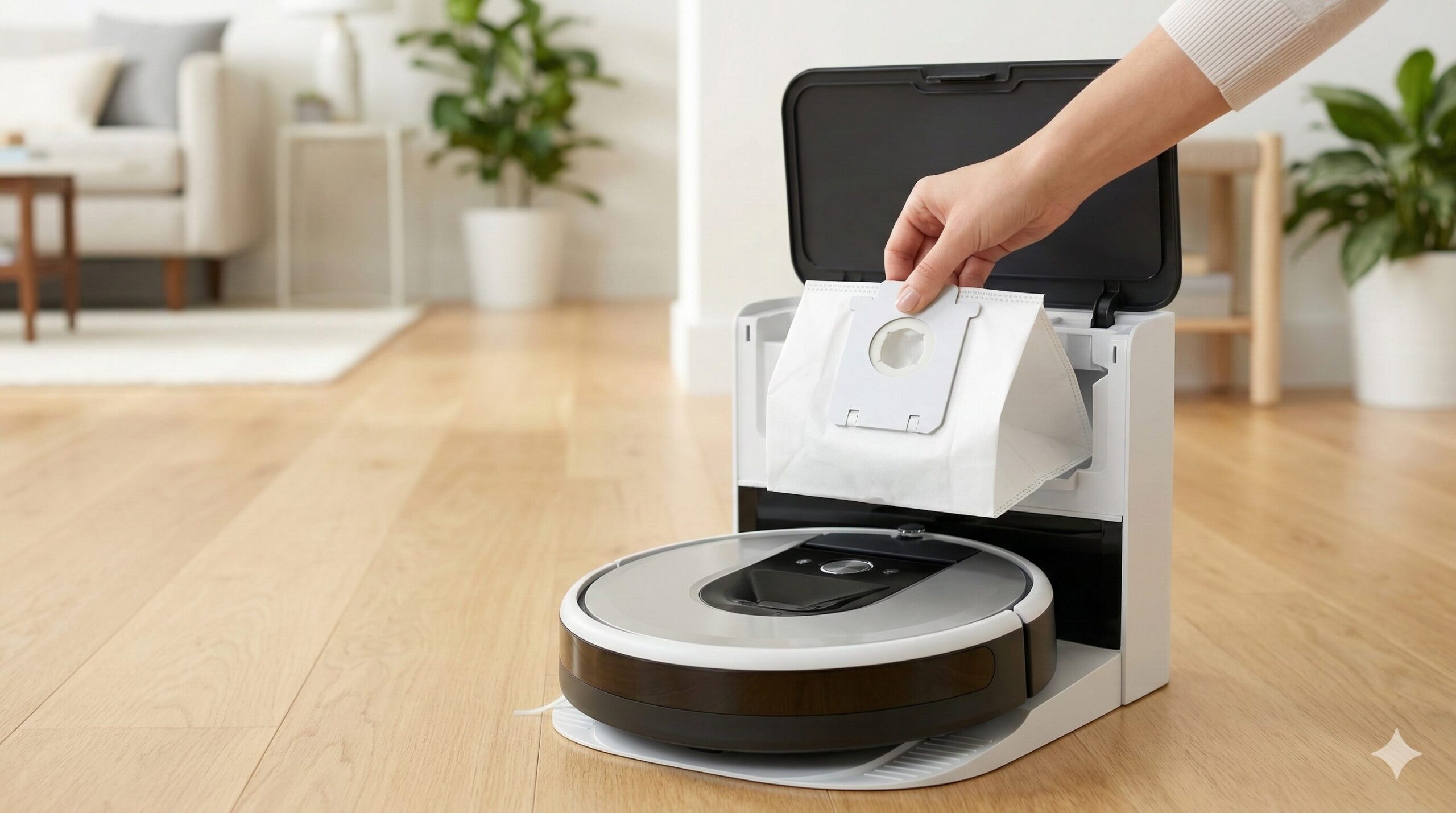 ルンバの紙パックを再利用するリスクとは？正しい交換頻度や100均アイテムでの代用可否