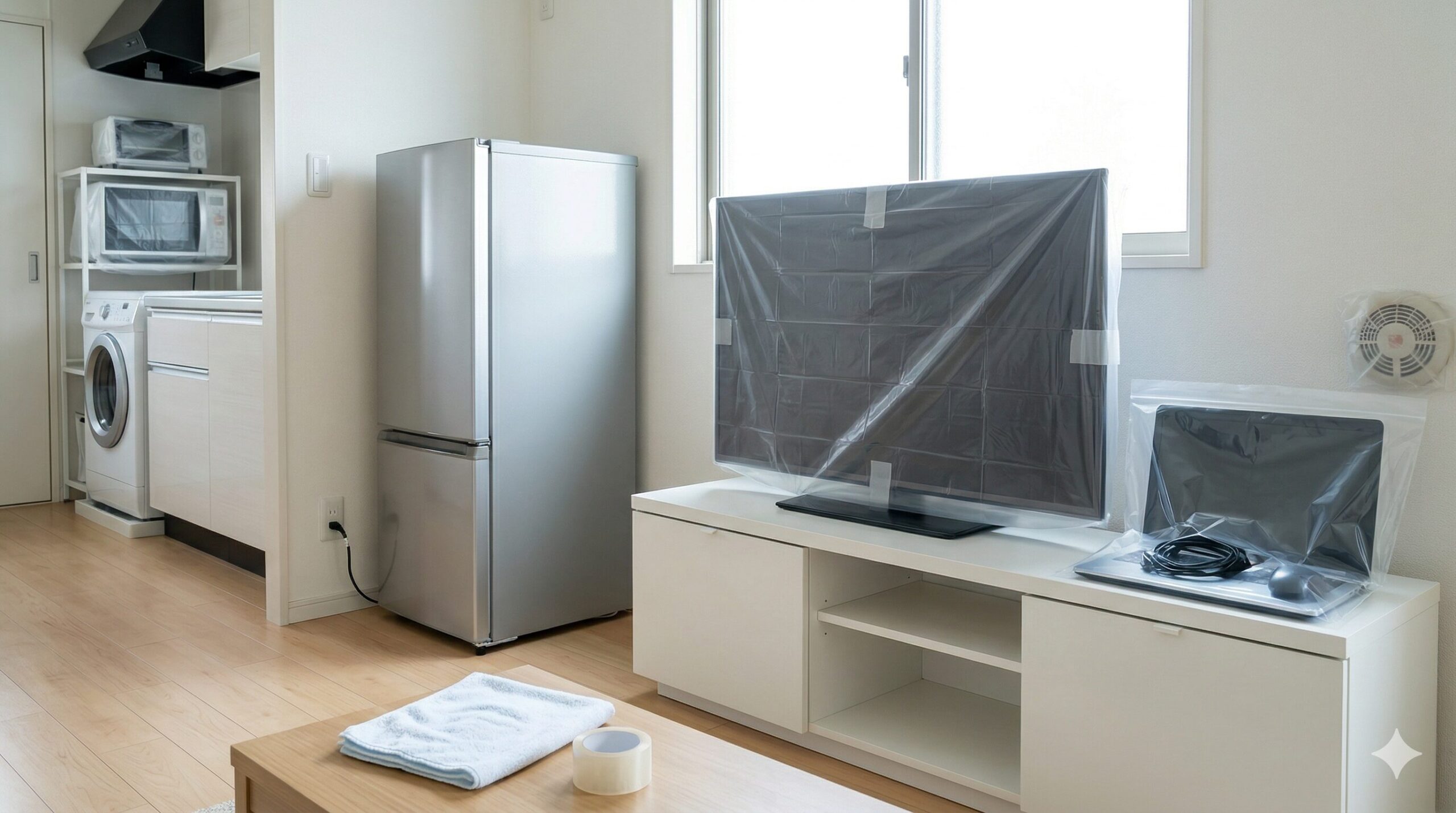 バルサン使用時の冷蔵庫はそのままで大丈夫？テレビなど家電製品の正しい扱い方を解説