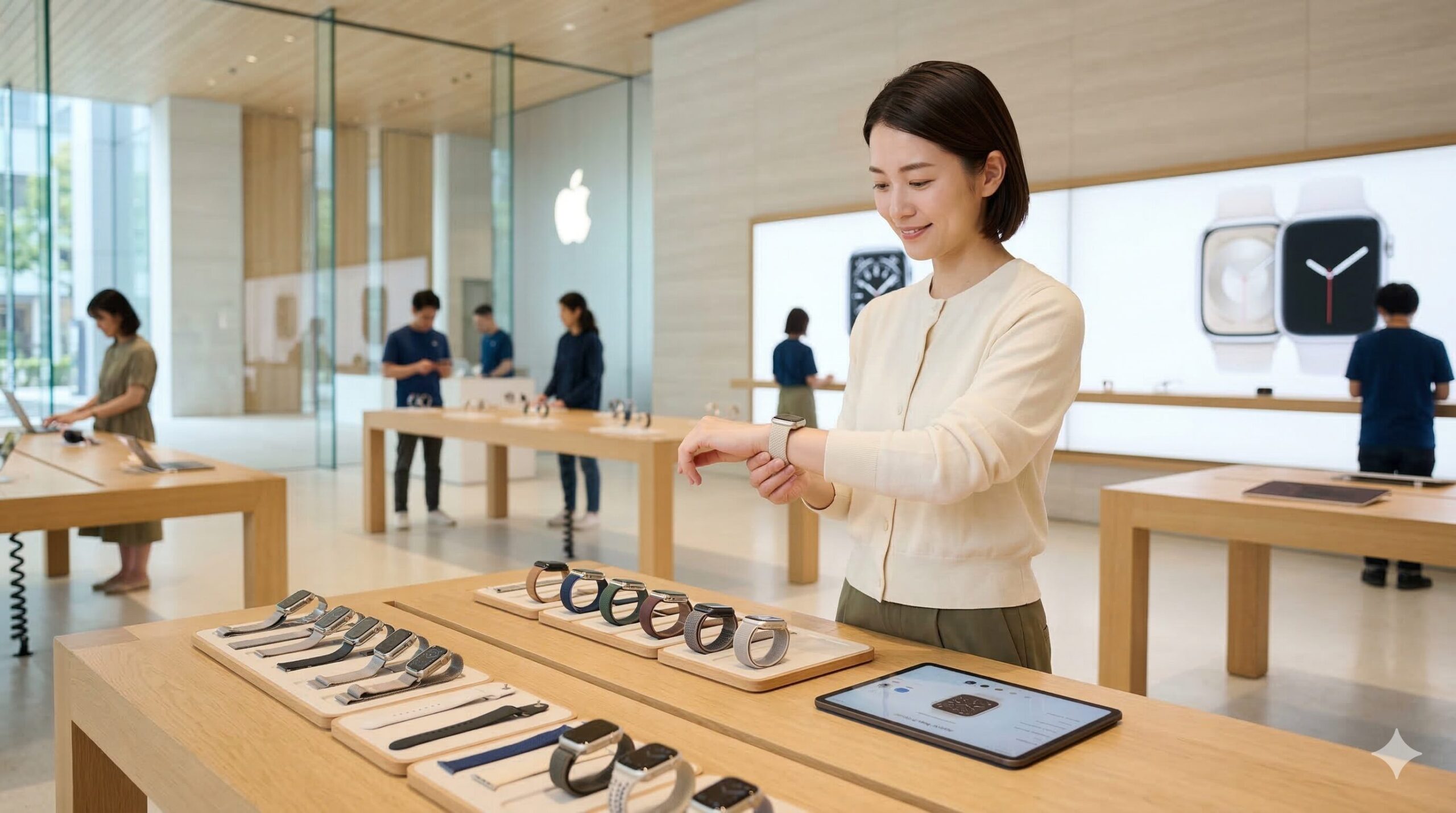 アップルウォッチをアップルストアで買うメリットは？家電量販店との違いを解説