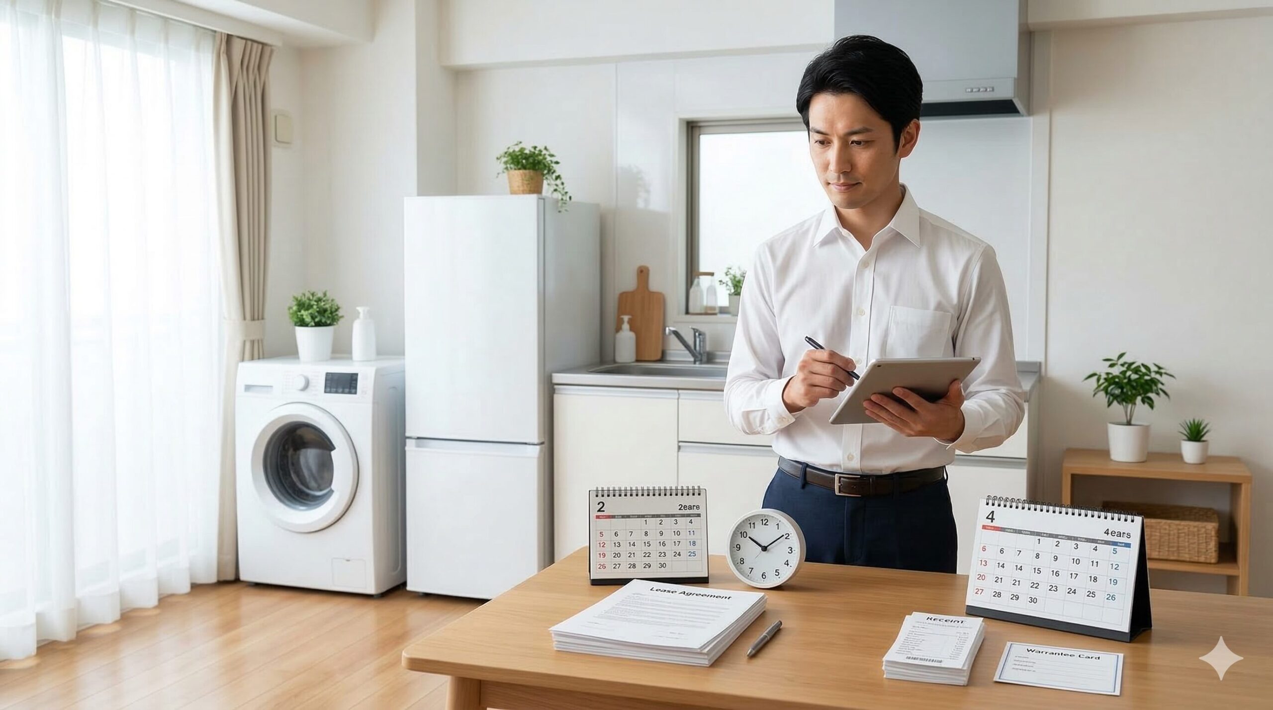 家電のレンタルと購入を比較！2年、3年、4年の期間別に費用をシミュレーション