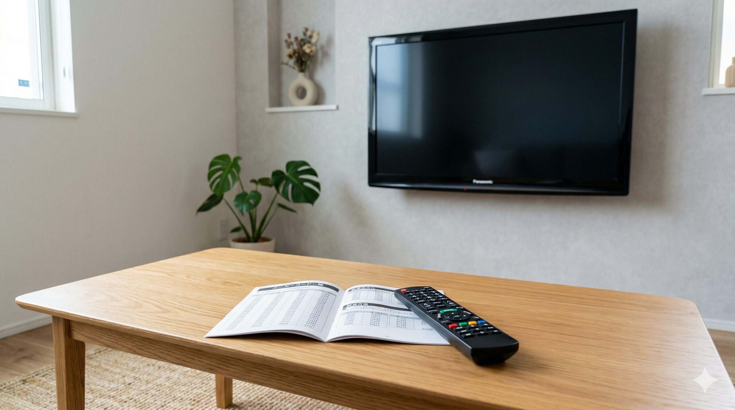 テレビコードとは？番号の調べ方やどこに書いてあるのかを解説