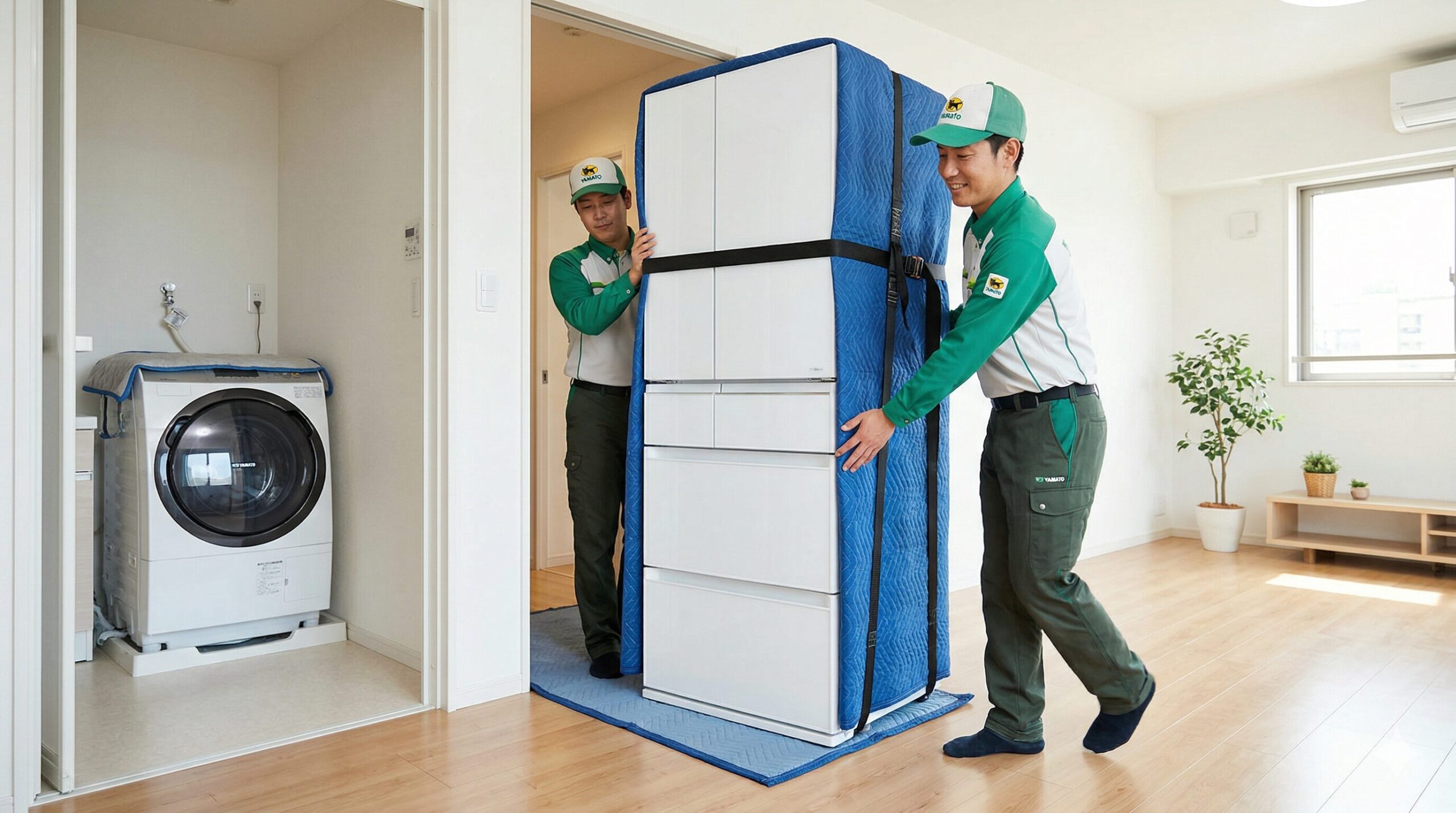 引っ越しで大型家電だけをヤマトに依頼！料金相場と費用を安く抑える3つのコツ