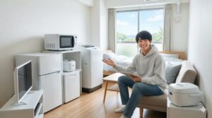家電サブスクを大学生が利用するメリットとデメリット！一人暮らしで失敗しない選び方