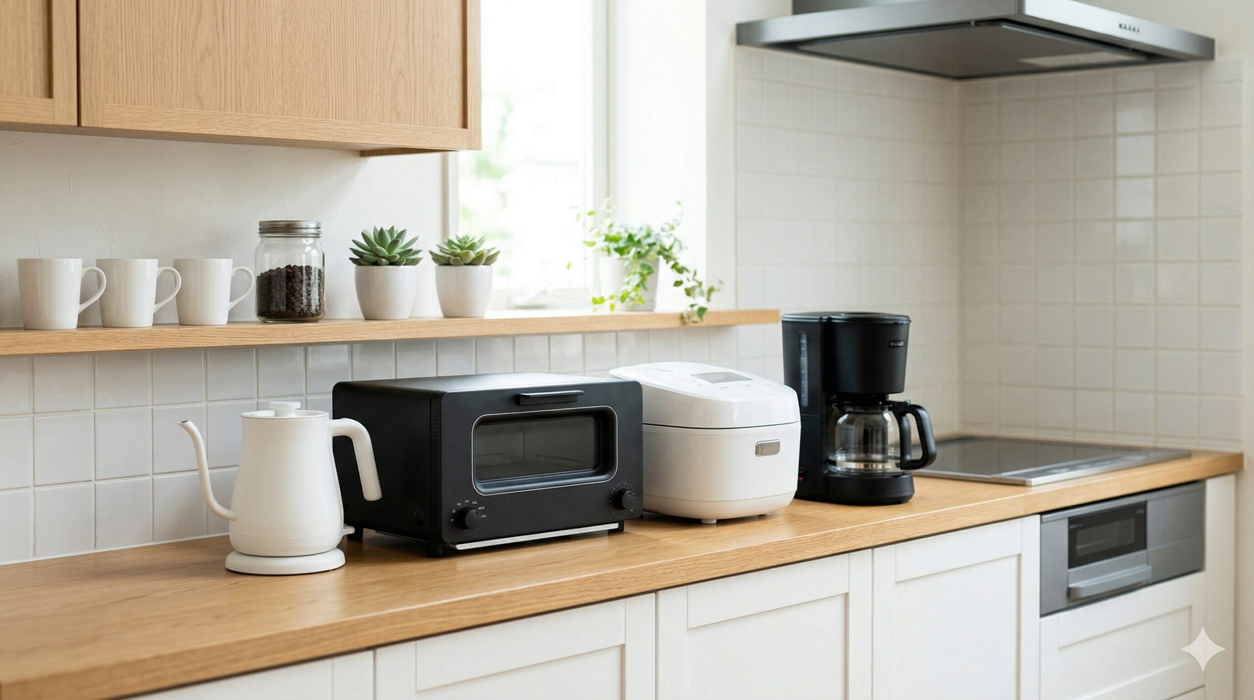 キッチン家電は黒白どっちがいい？メリット・デメリットと後悔しない選び方