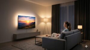「暗いところでテレビを見ると目が悪くなる」は本当なのか徹底解説