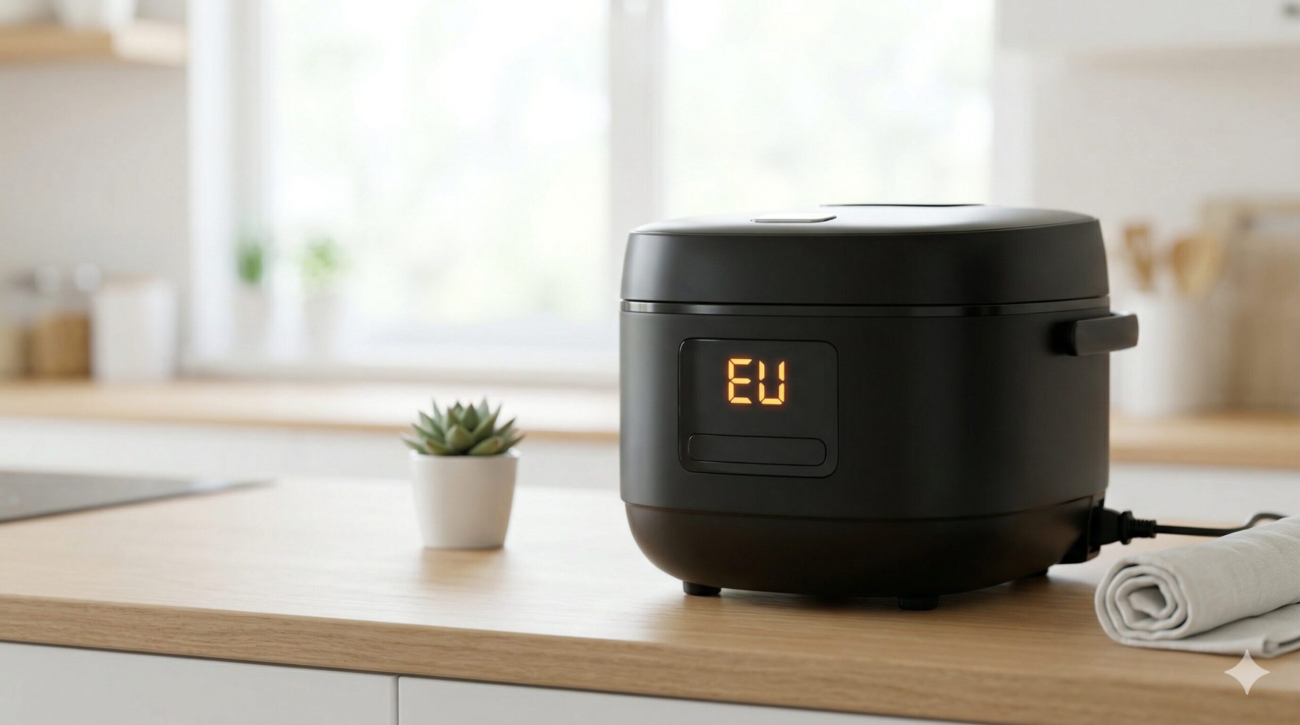アイリスオーヤマの炊飯器でエラーコードEUが表示される原因と対処法を徹底解説