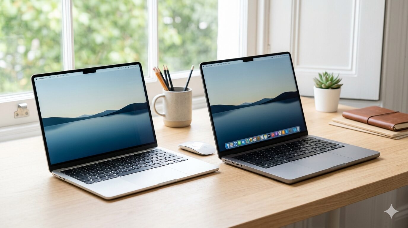 アップル パソコン エアとプロの違い