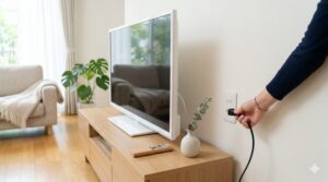 テレビのコンセントを抜く行為は故障のリスクを高めるのか徹底解説