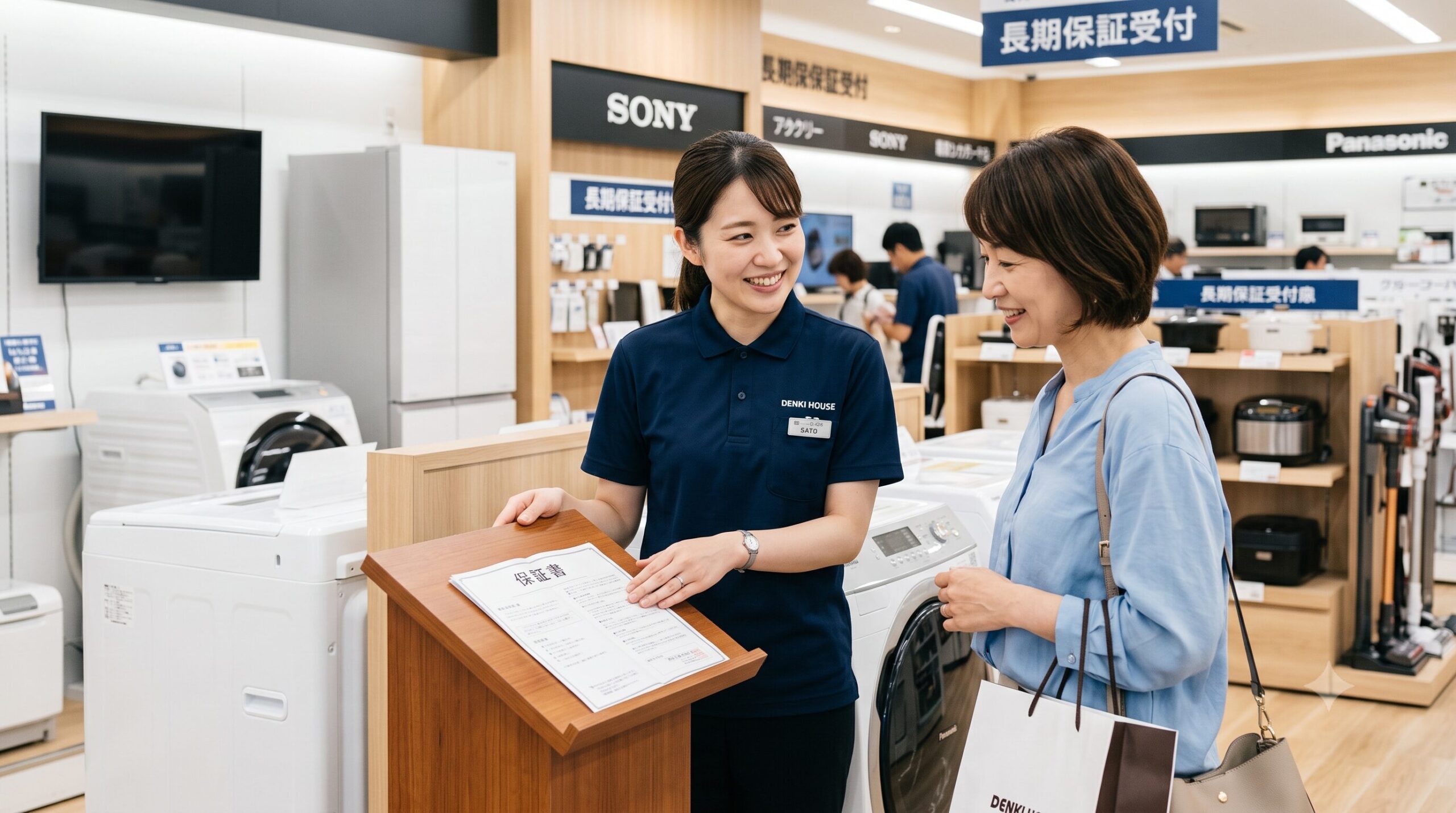 家電 量販 店 保証